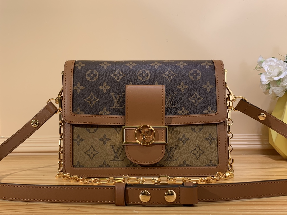 Louis Vuitton LV Dauphine Bags Handbags High Quality Designer Replica
 Monogram Canvas Spring Collection Fashion m45958