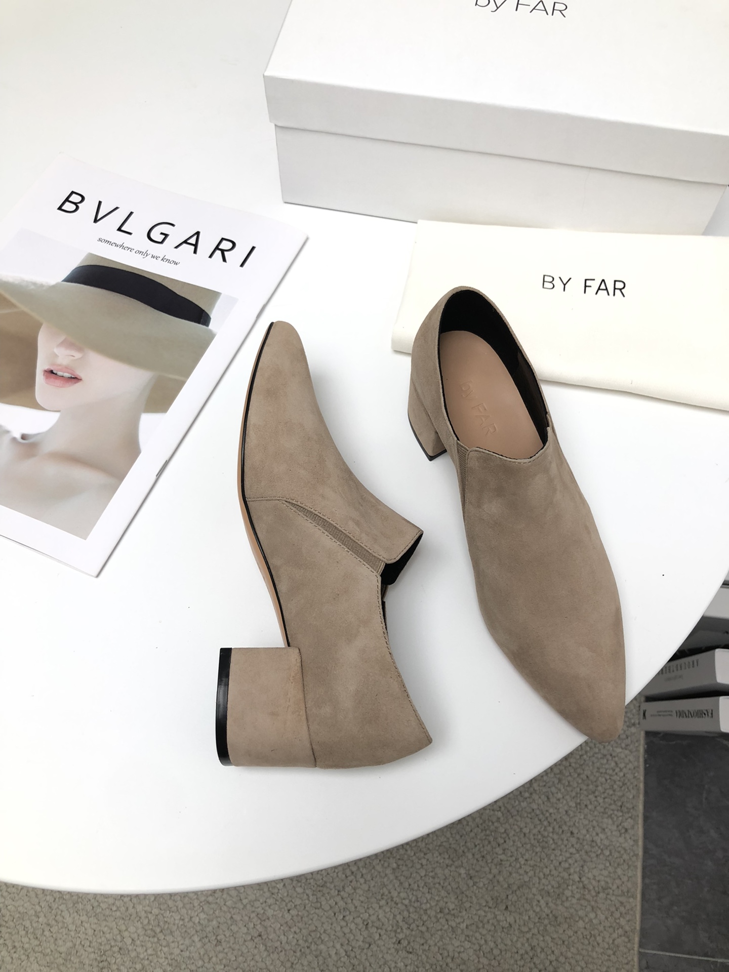 Graceful Artistic Single-Shoe Heels: P7000 Fashion Sheep Backskin High-Quality Design - 图片 8