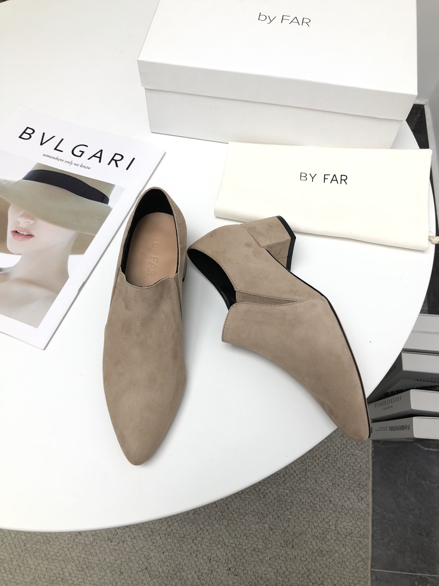Graceful Artistic Single-Shoe Heels: P7000 Fashion Sheep Backskin High-Quality Design - 图片 4