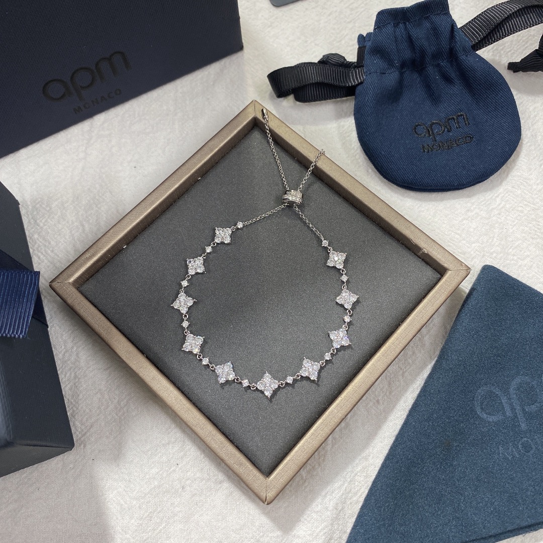 A家  闪耀可调节手链银白色雪花气质手链时尚前卫