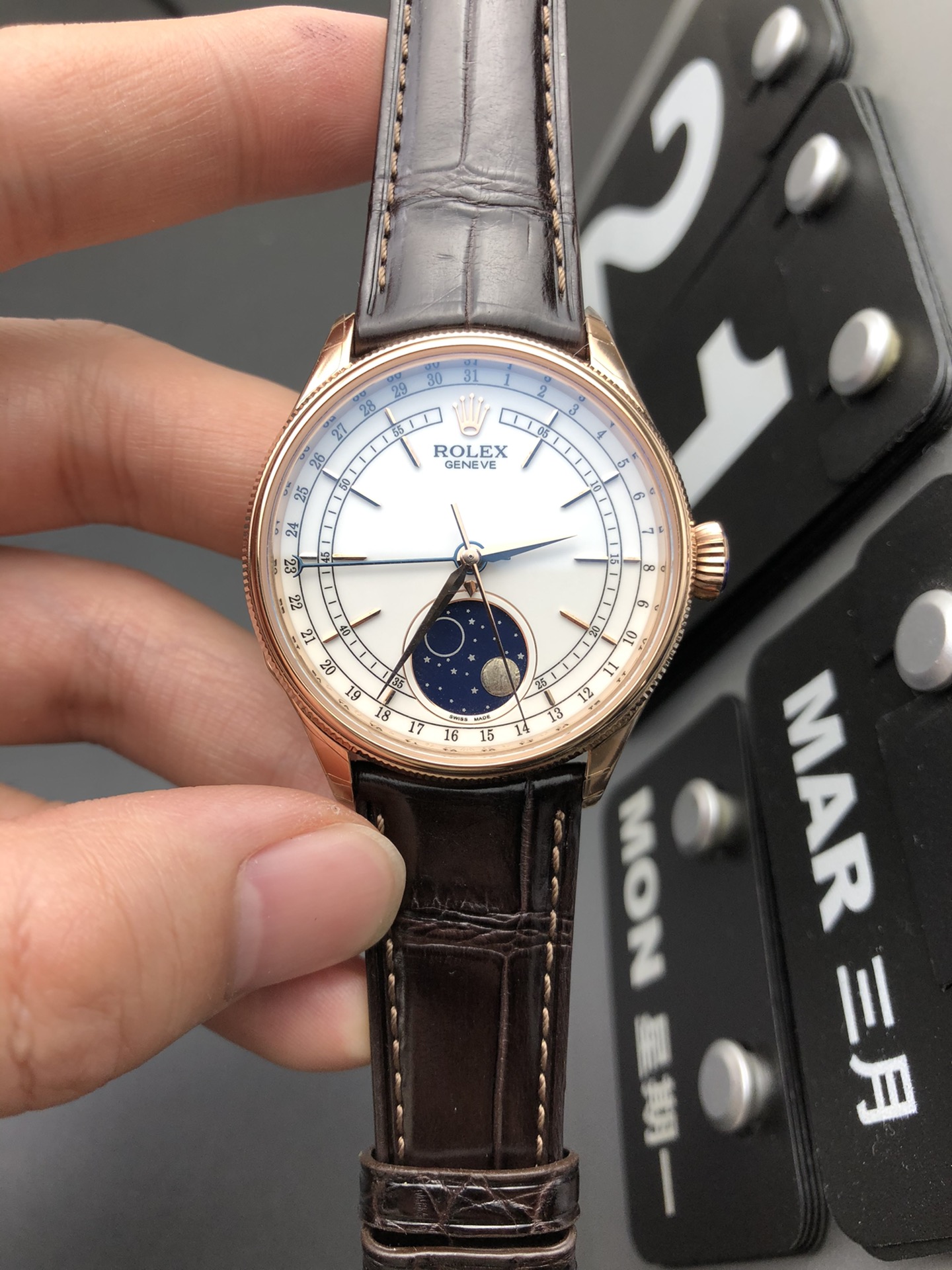 Rolex KZ 切利尼月相