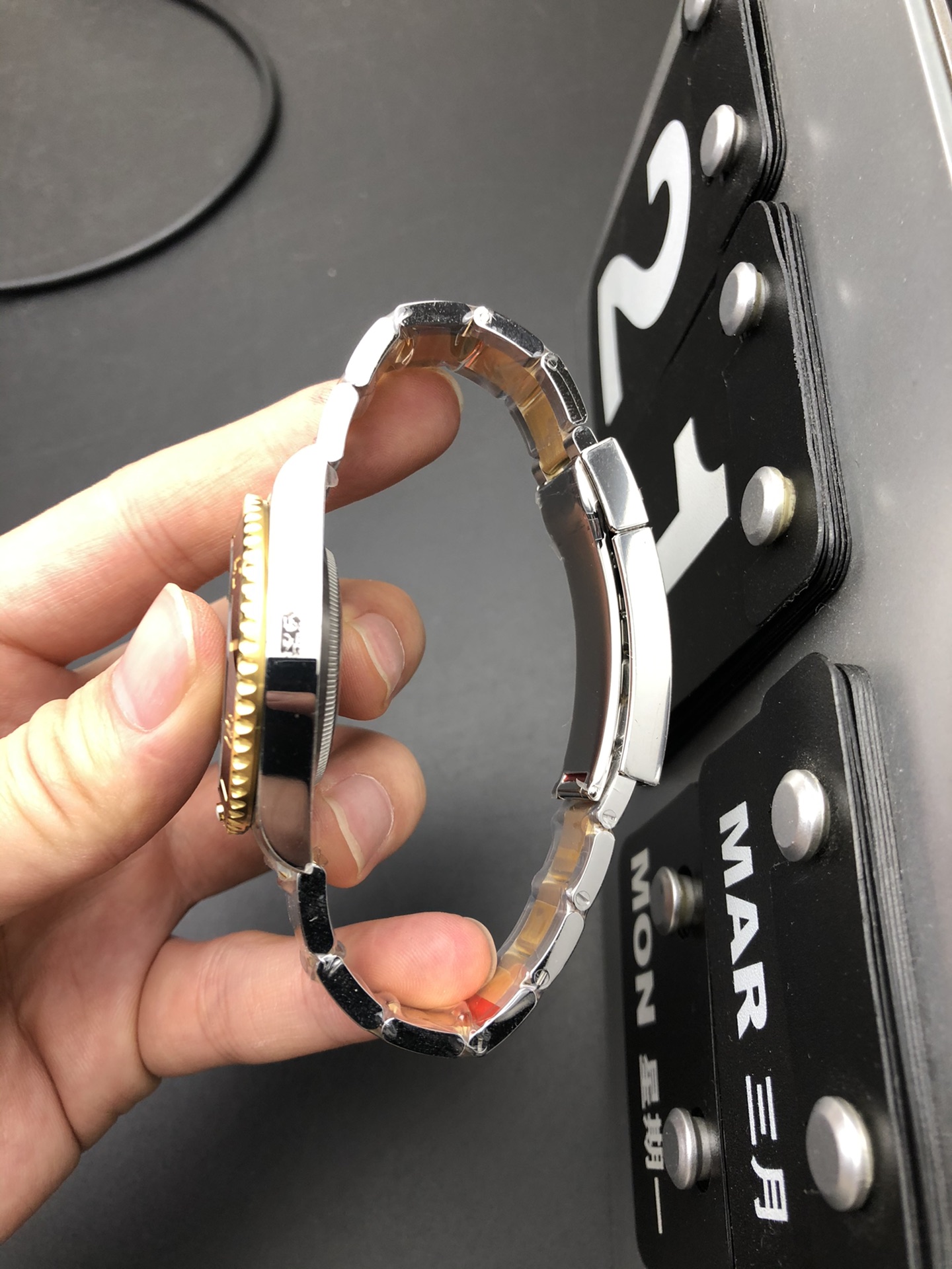 Rolex 3135间金黑鬼