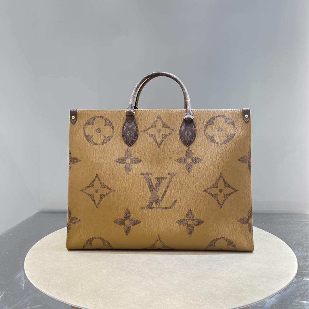 Louis Vuitton LV Onthego Bags Handbags Perfect Quality
 Black Monogram Reverse Canvas M45320