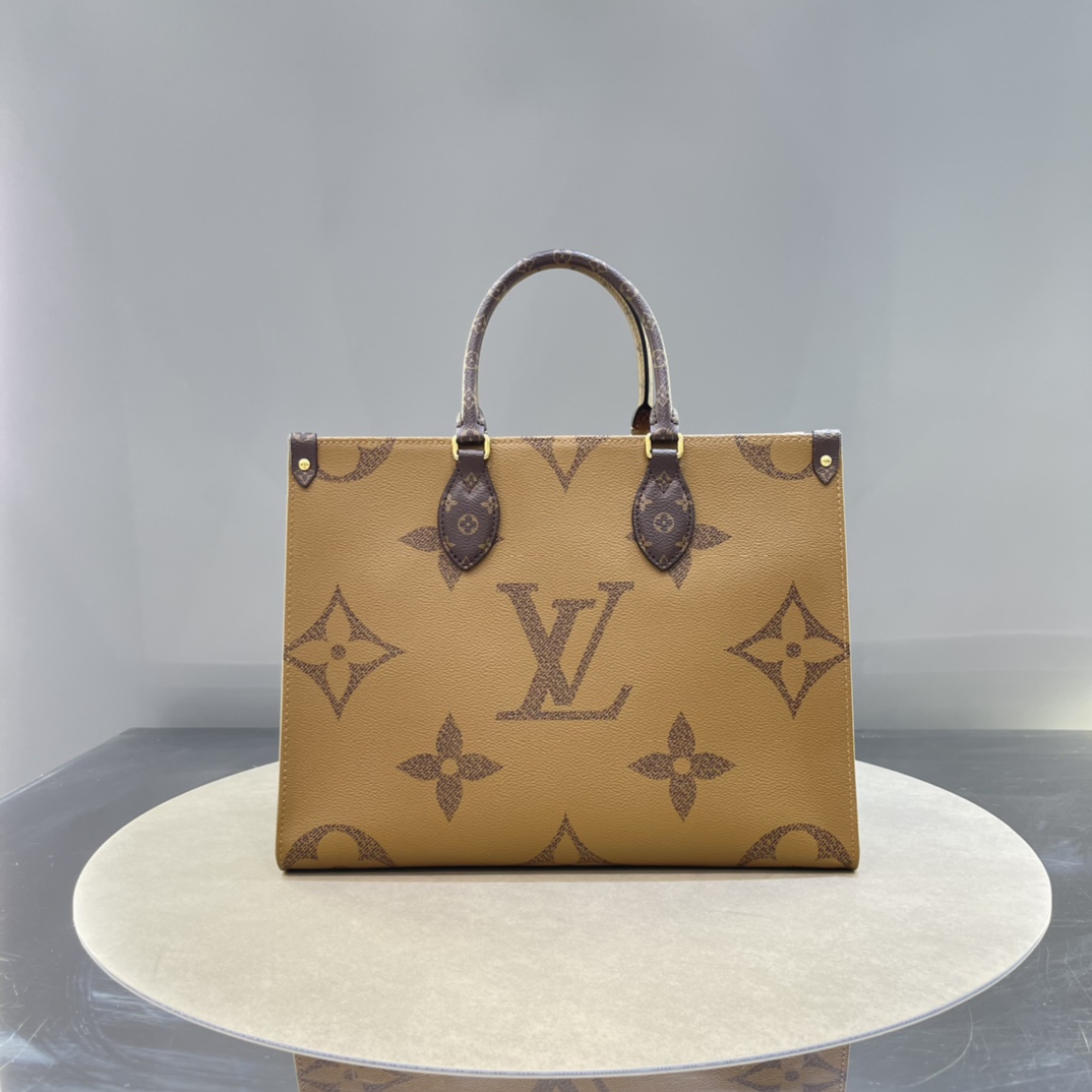 Louis Vuitton LV Onthego Handbags Tote Bags Canvas M45321
