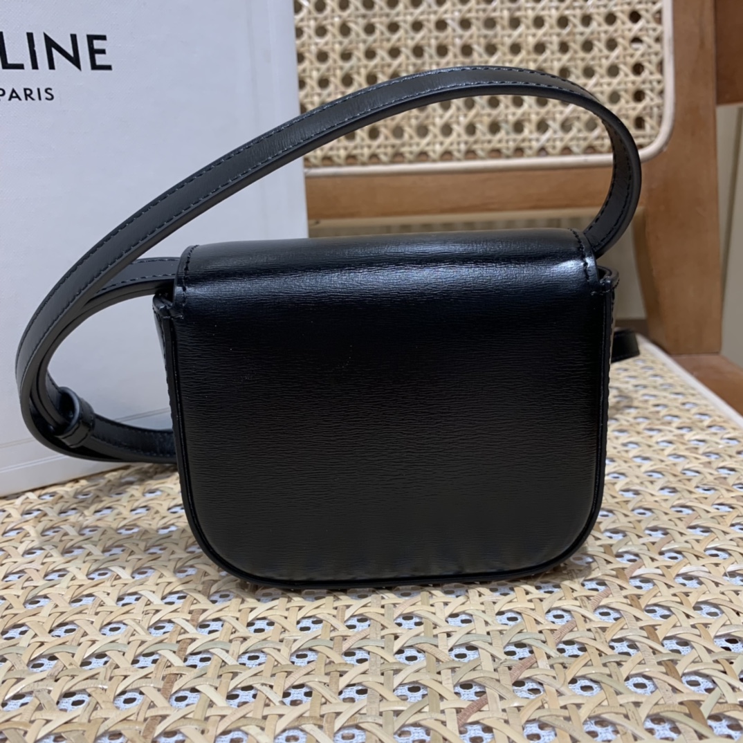 CELINE MINI TRIOMPHE 11CM BAG 10I513黑色
