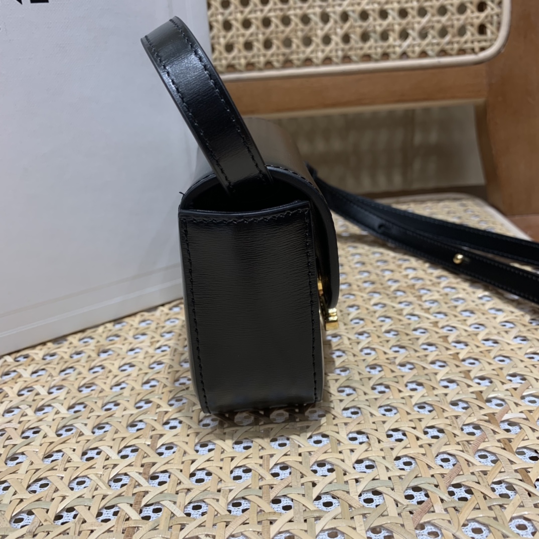 CELINE MINI TRIOMPHE 11CM BAG 10I513黑色