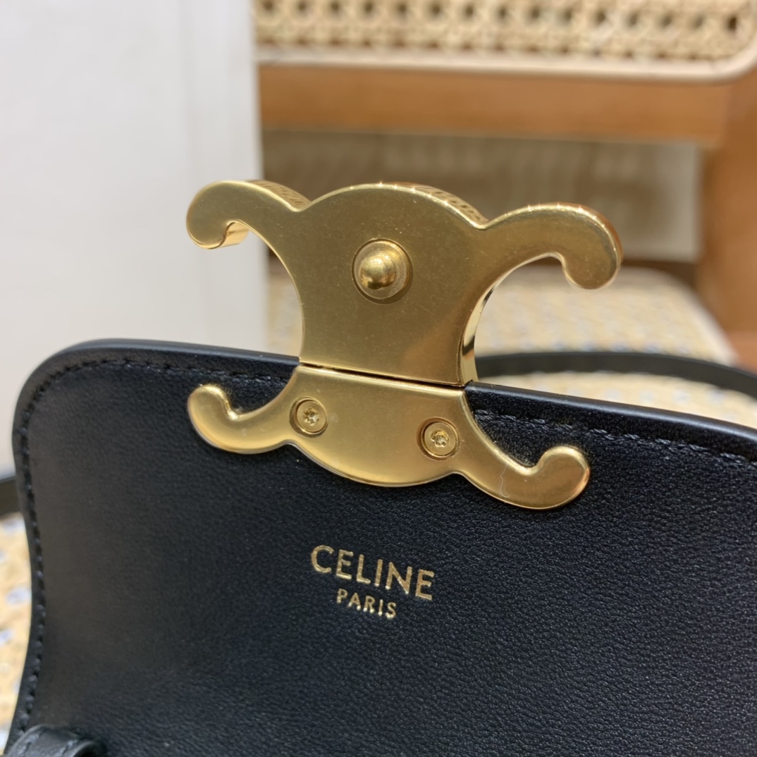 CELINE MINI TRIOMPHE 11CM BAG 10I513黑色