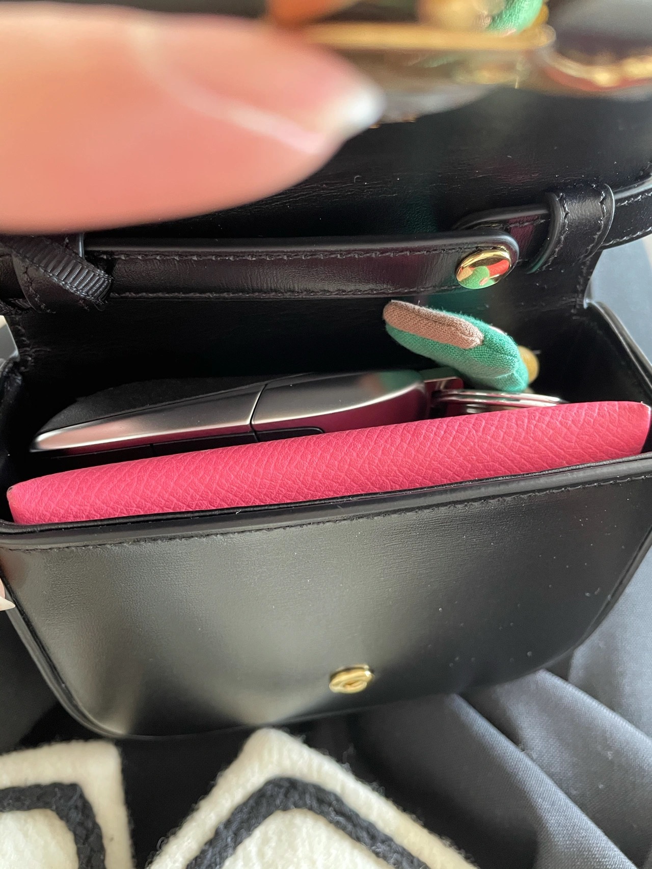 CELINE MINI TRIOMPHE 11CM BAG 10I513黑色