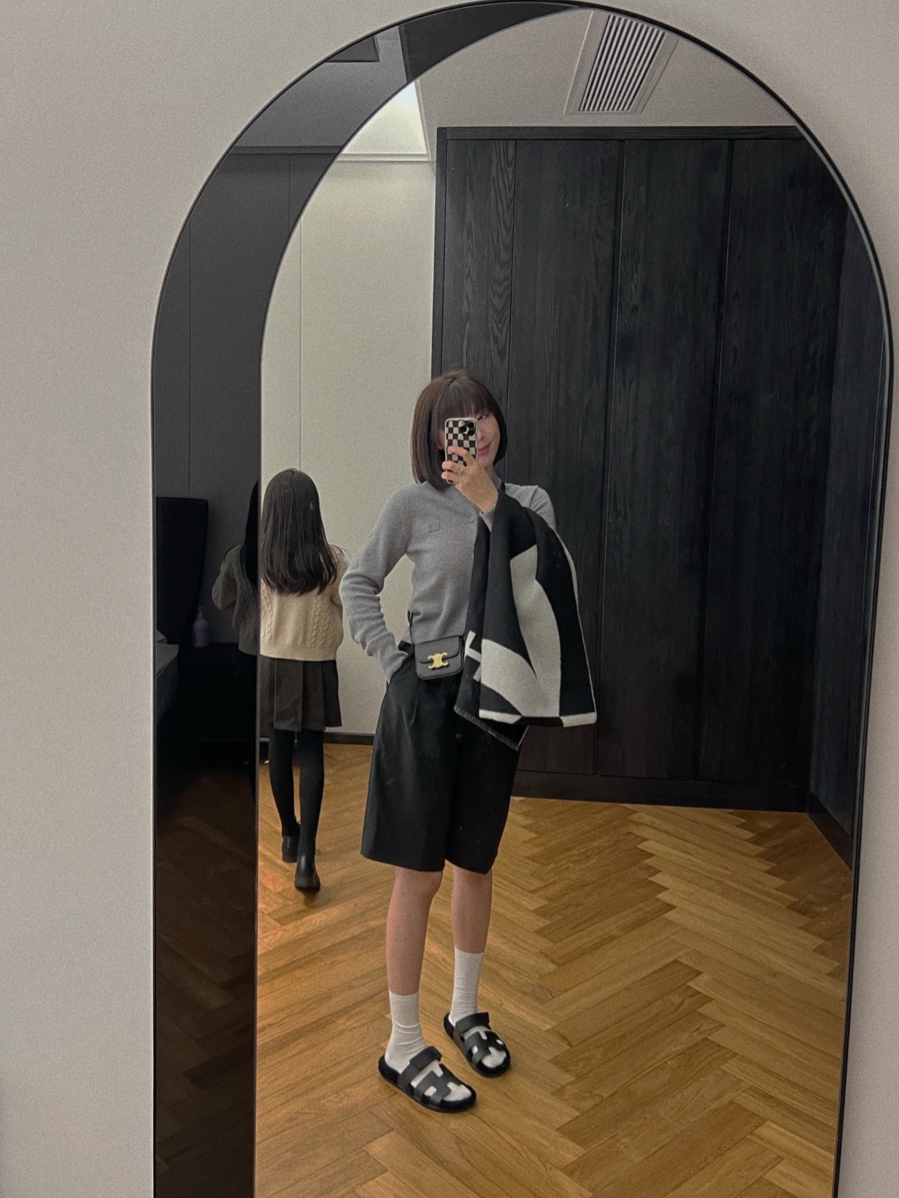 CELINE MINI TRIOMPHE 11CM BAG 10I513黑色