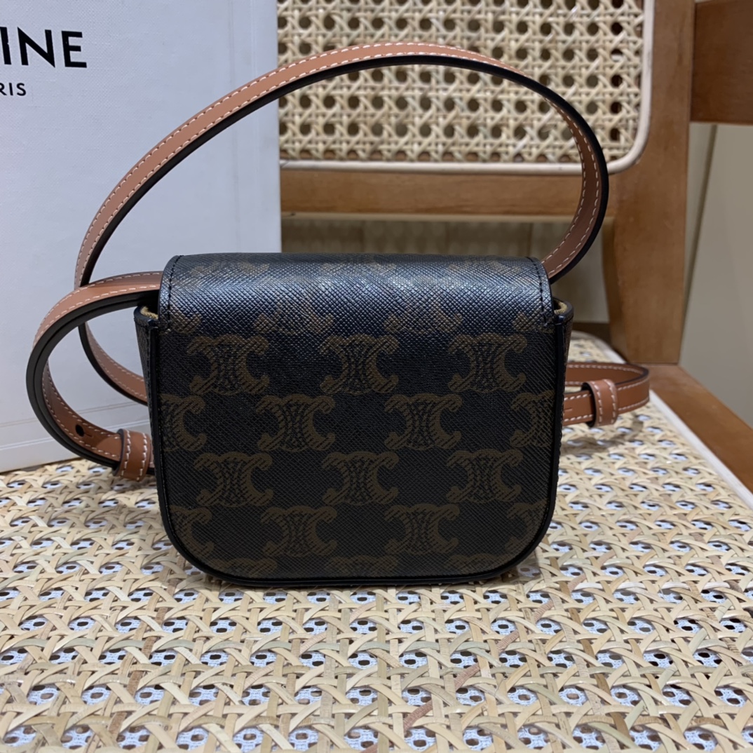 CELINE MINI TRIOMPHE 11CM BAG 10I513老花