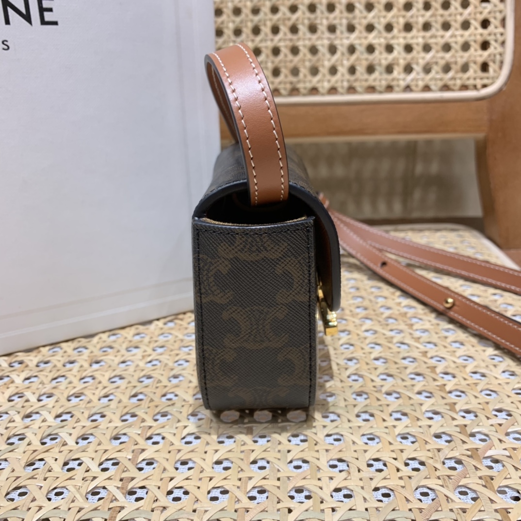 CELINE MINI TRIOMPHE 11CM BAG 10I513老花
