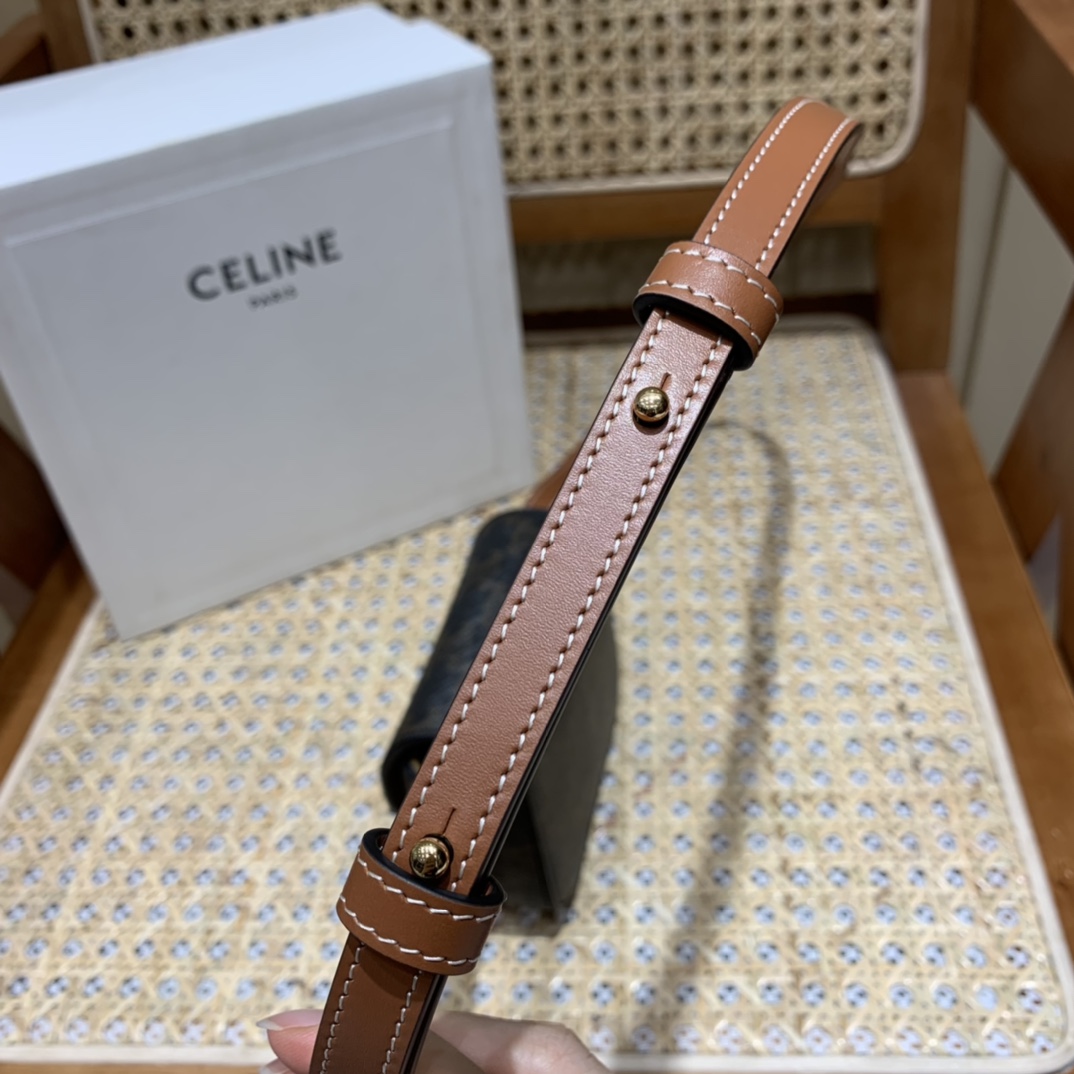CELINE MINI TRIOMPHE 11CM BAG 10I513老花