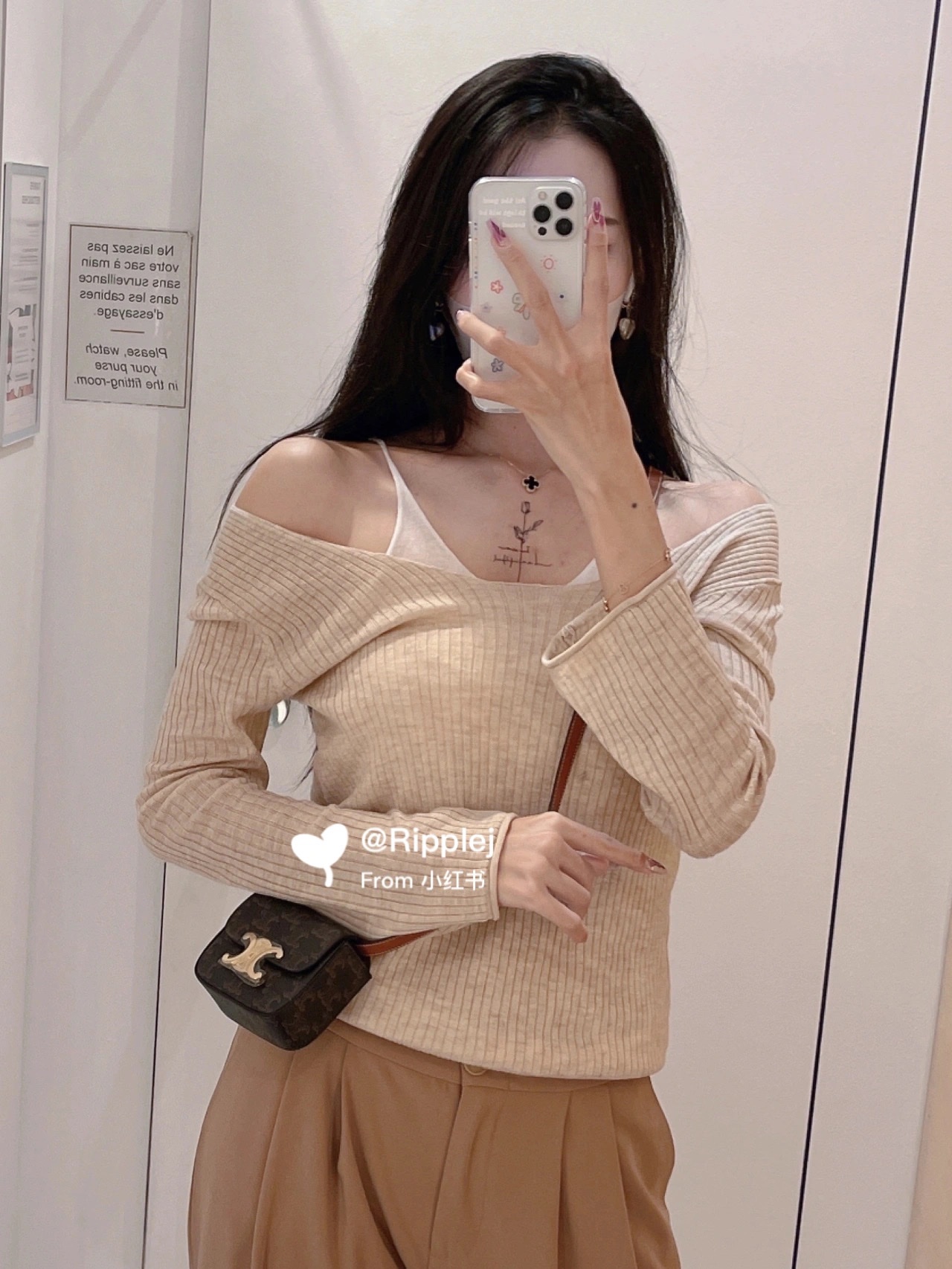 CELINE MINI TRIOMPHE 11CM BAG 10I513老花