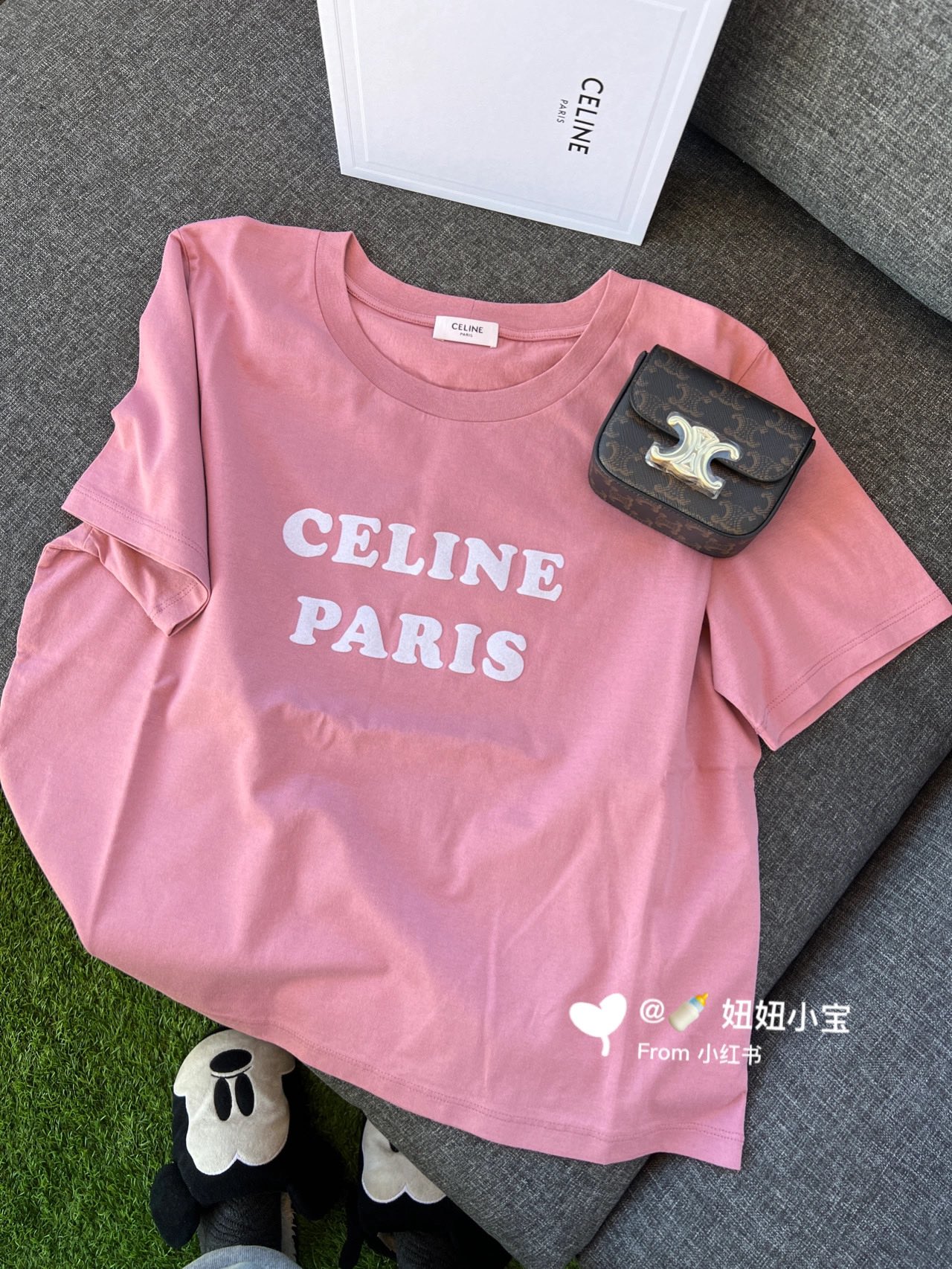 CELINE MINI TRIOMPHE 11CM BAG 10I513老花