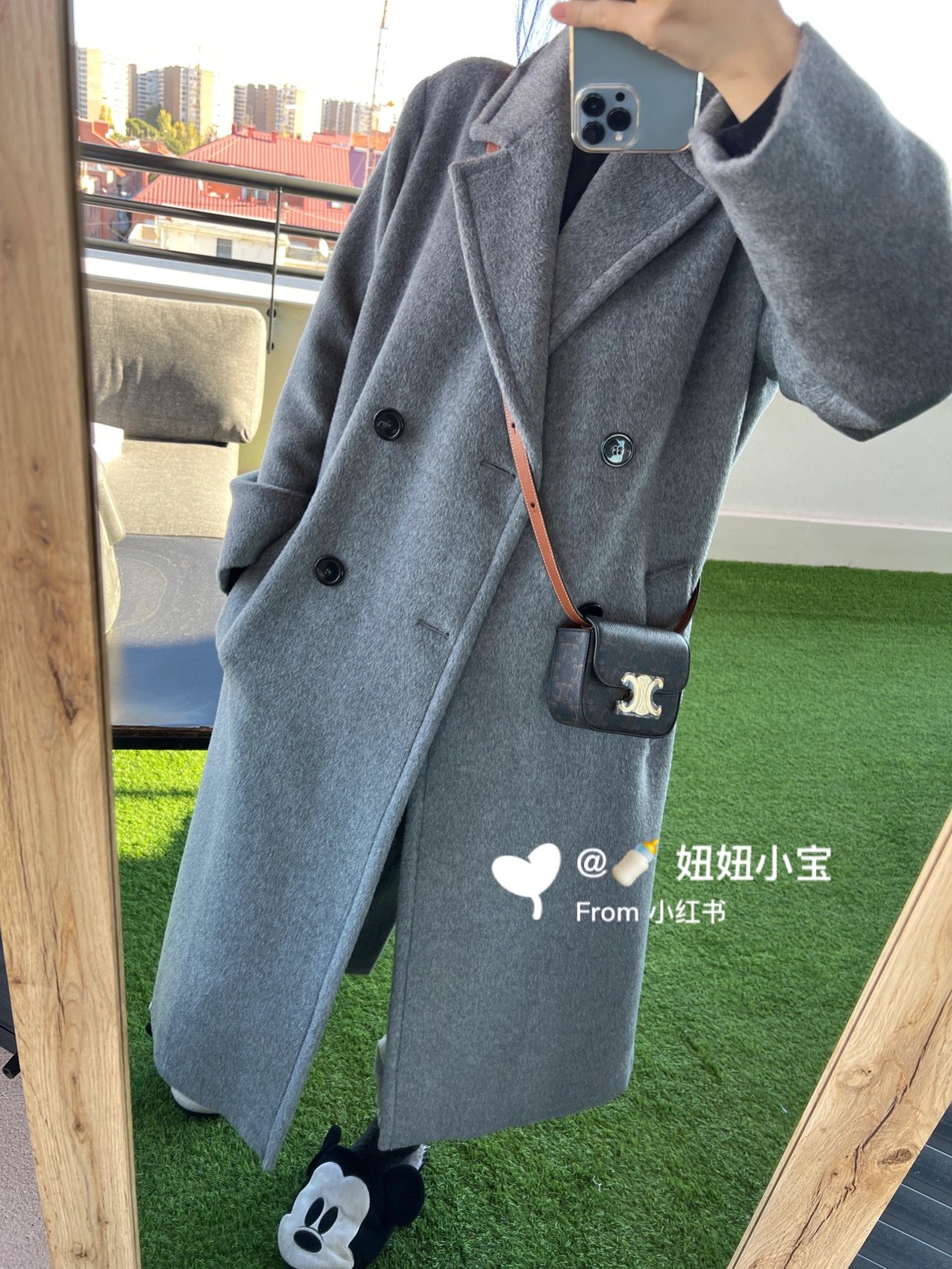 CELINE MINI TRIOMPHE 11CM BAG 10I513老花