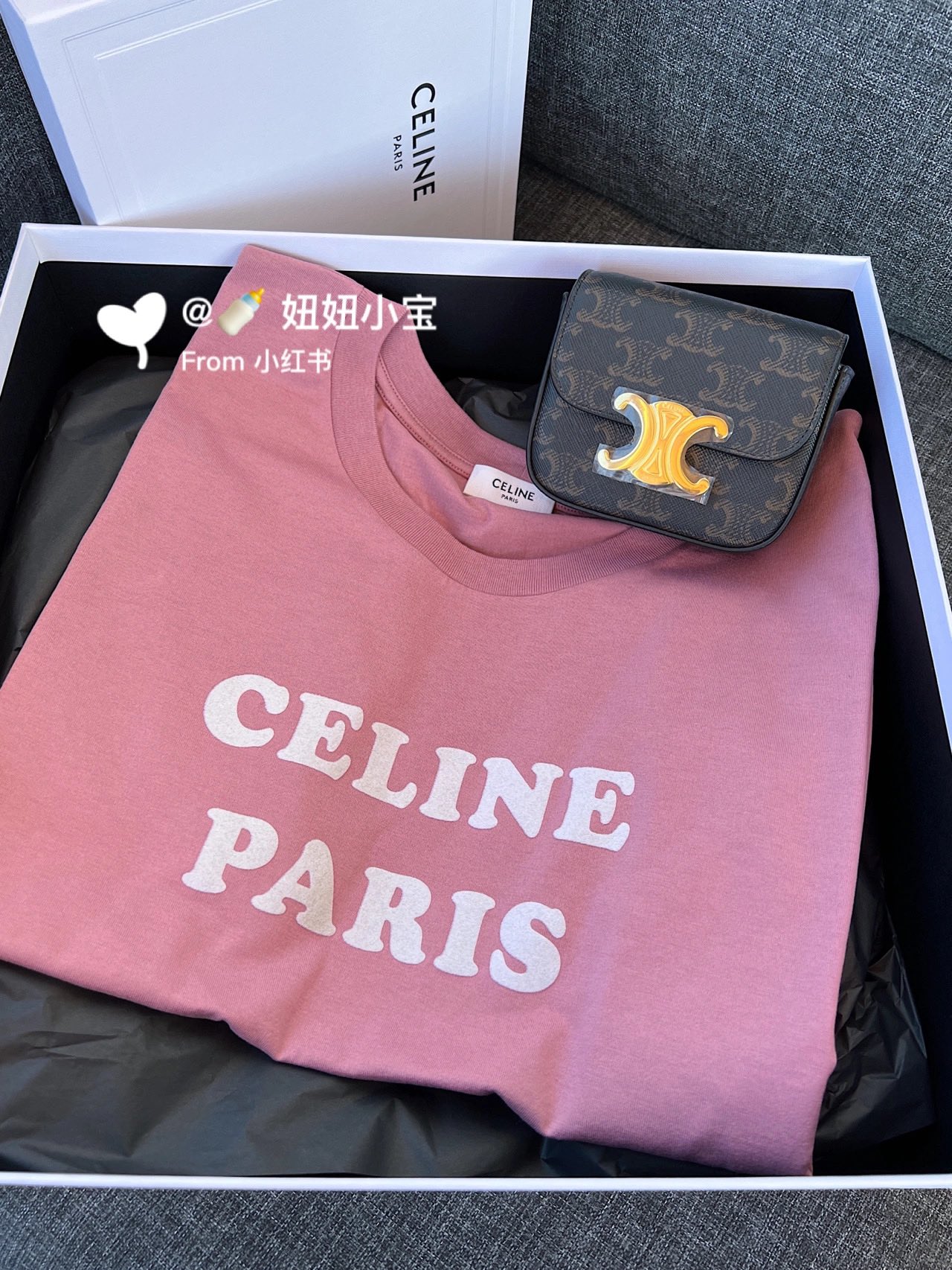 CELINE MINI TRIOMPHE 11CM BAG 10I513老花