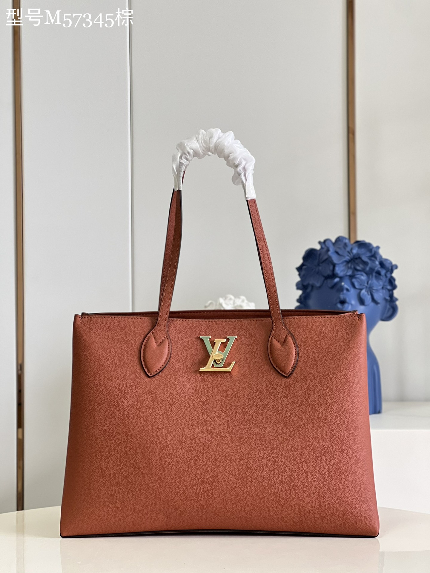 Louis Vuitton Bags Handbags Brown Calfskin Cowhide M57345