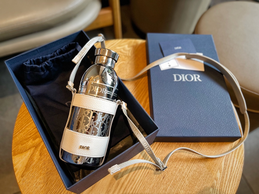 DIOR Thermal Bottle with Shoulder Strap - Bag