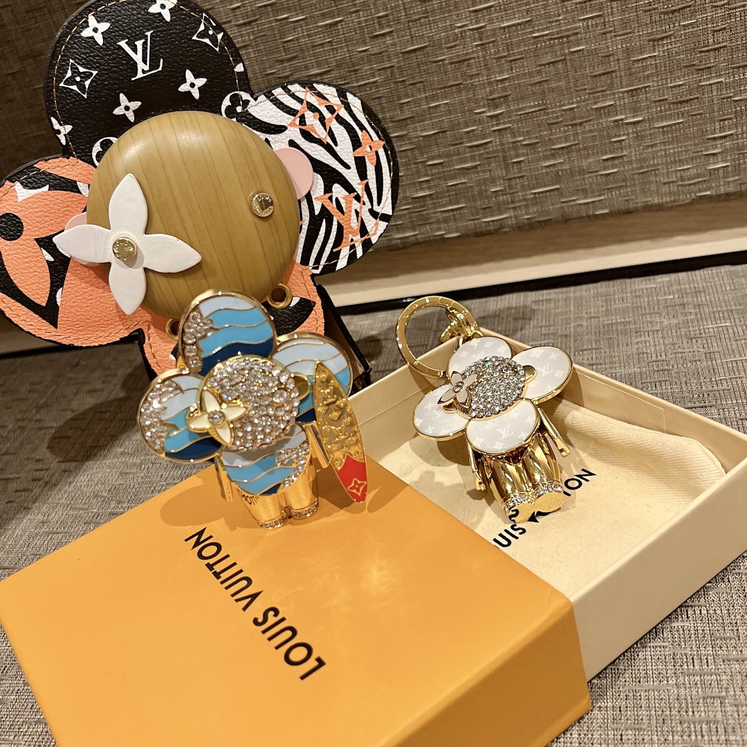 Vivienne Travellers Panda Bear Keychain - Front View