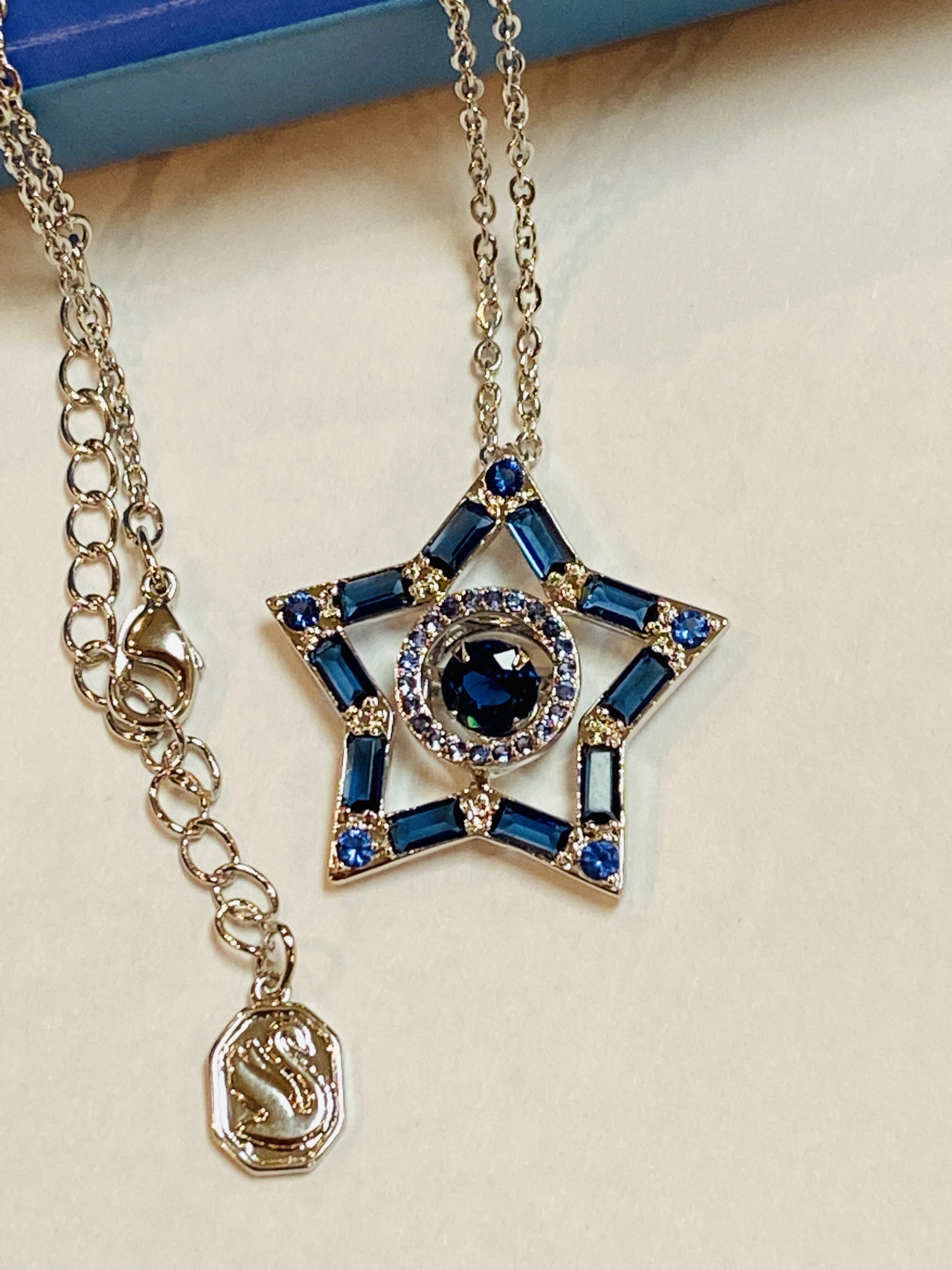 批80
施华奥地利水晶唐嫣同款 跳动的心幸运星星项链女锁骨链 5620787