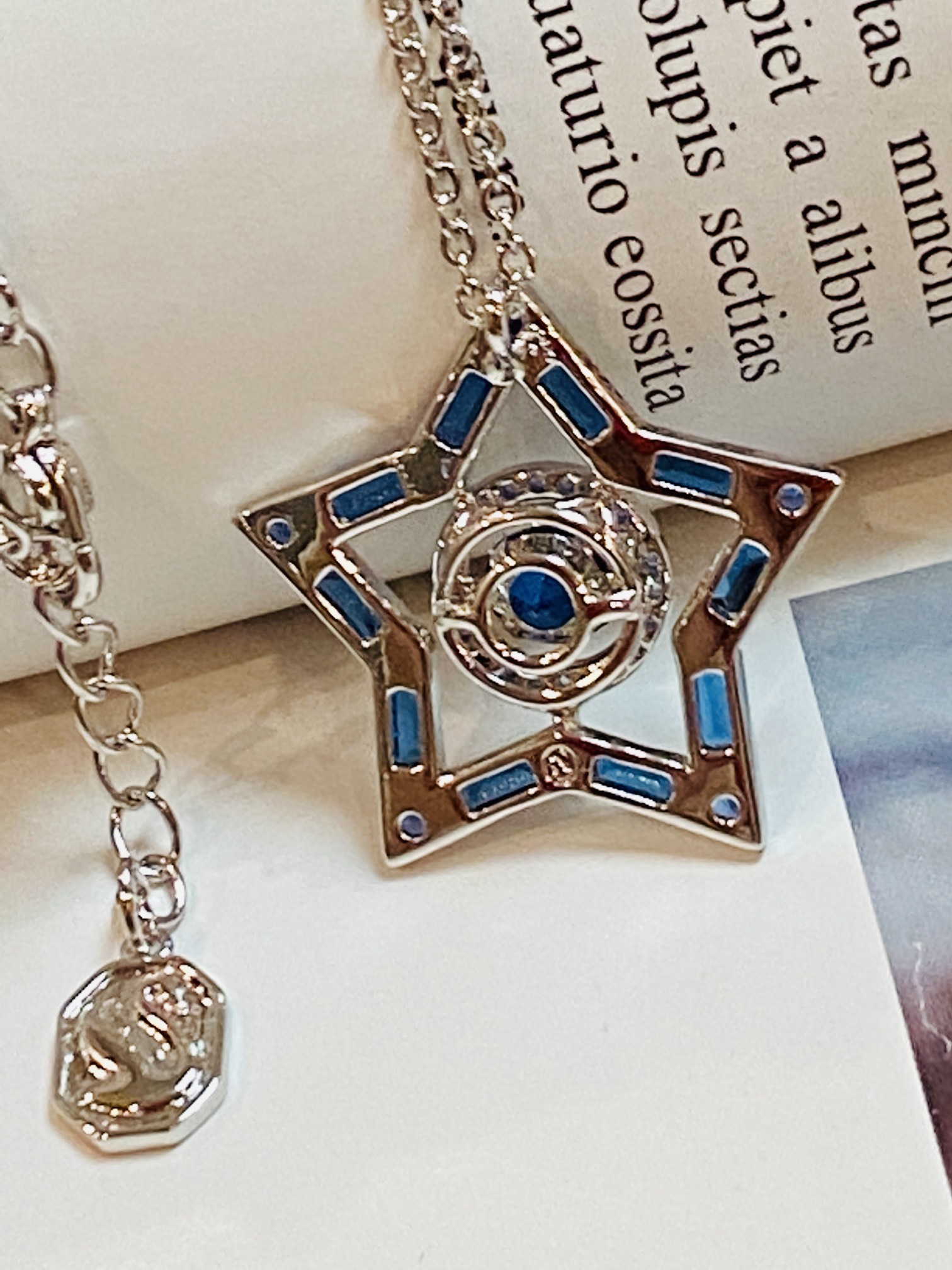 批80
施华奥地利水晶唐嫣同款 跳动的心幸运星星项链女锁骨链 5620787