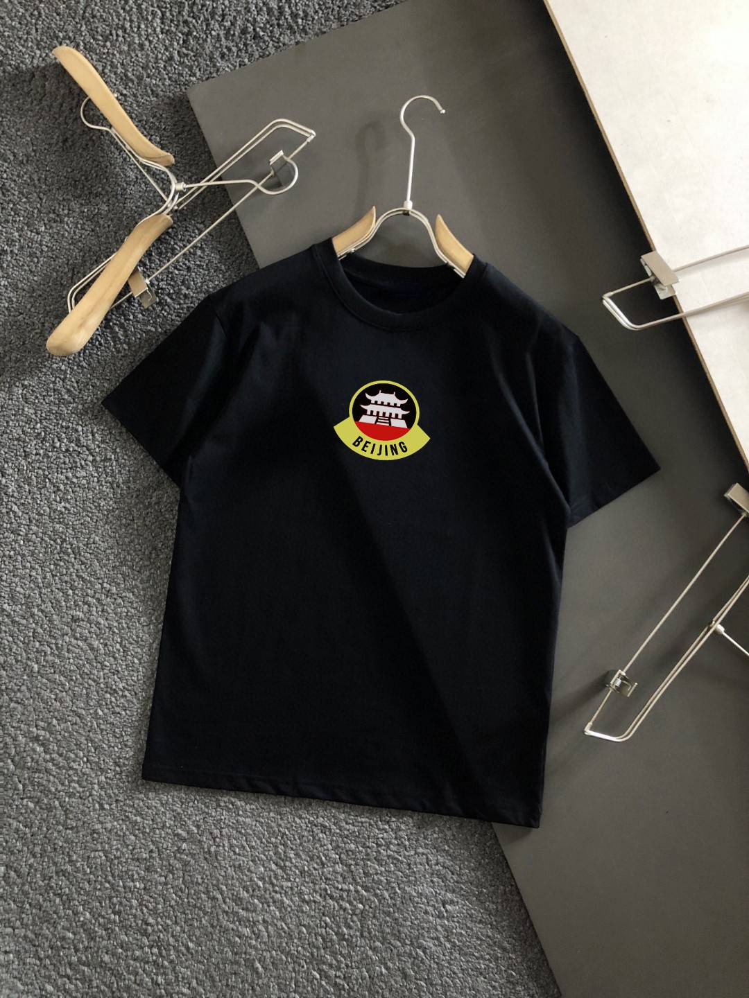 Camiseta de manga corta con estampado de Moncler 2022, la última versión, camiseta de manga corta de alta calidad de ti…