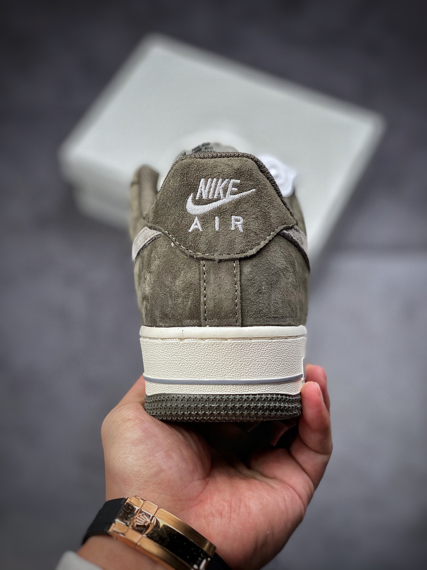 240  Nike Air Force 1 Low 07 白深绿拼接 TU6995-396