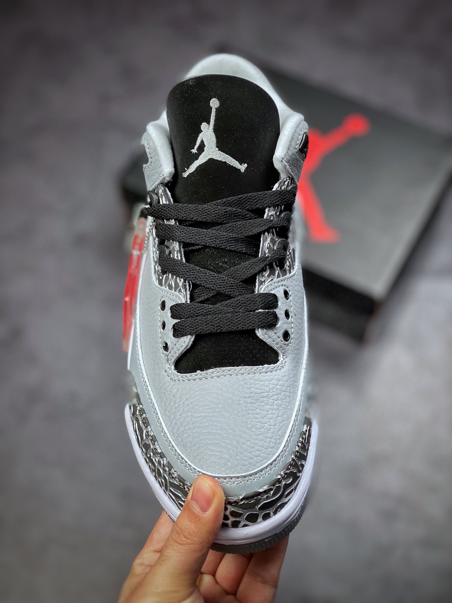 240  Nike Air Jordan 3 Retro SE”Wolf Grey”AJ3狼灰黑银灰爆裂136064-004