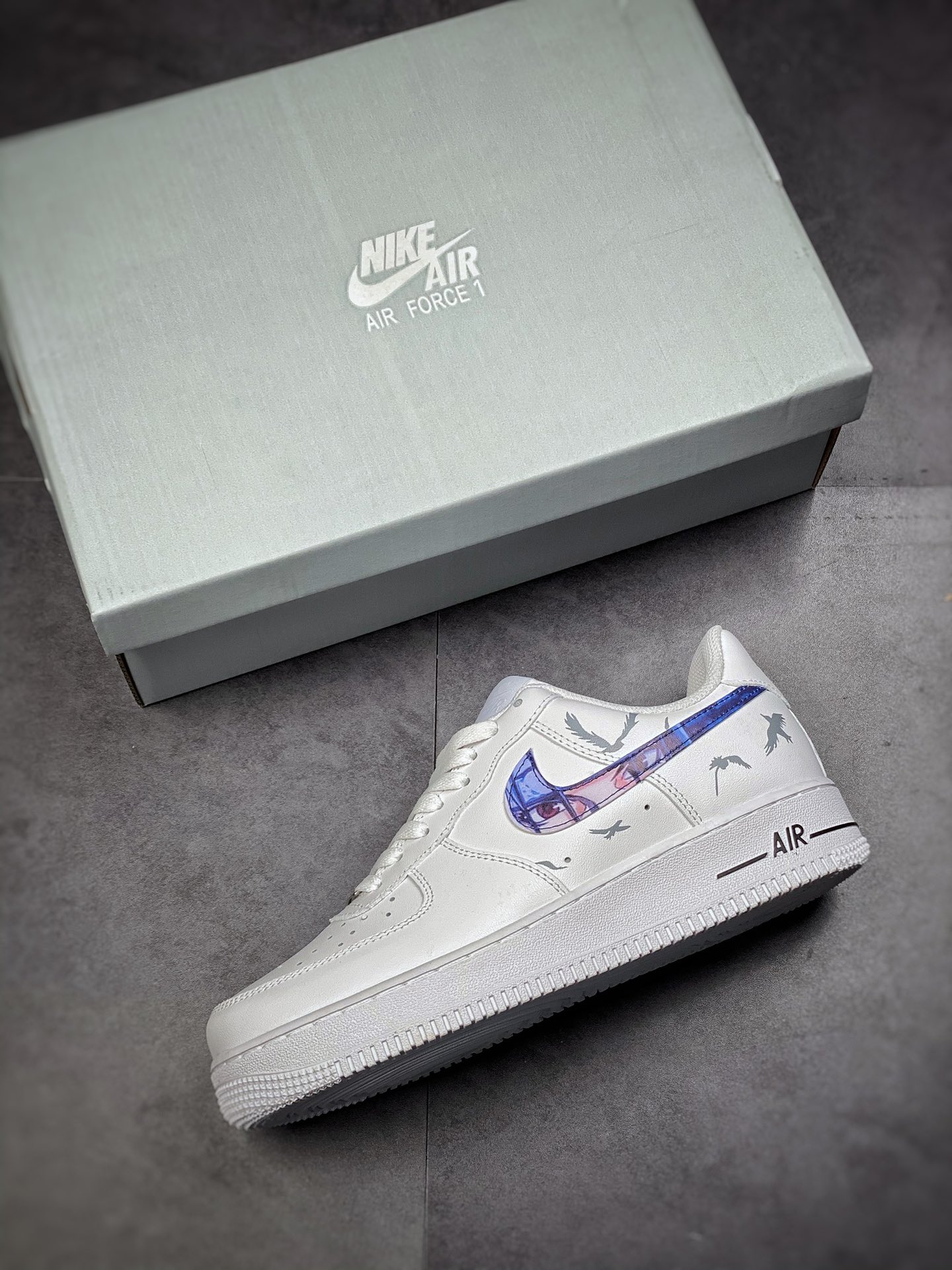 200  Nike Air Force 1 Low 07 飞鸟涂鸦 原楦头原纸板CW2288-113