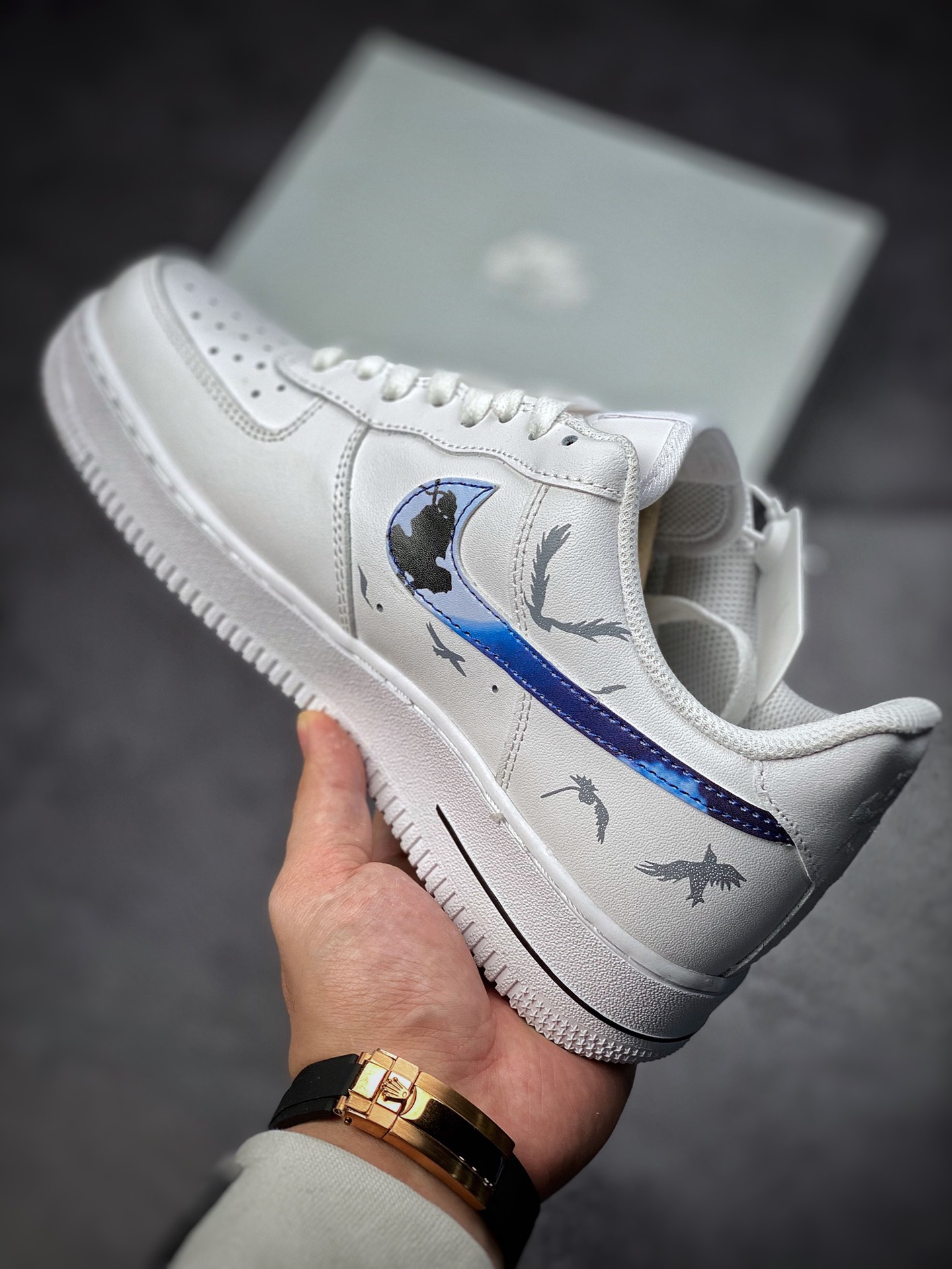 200  Nike Air Force 1 Low 07 飞鸟涂鸦 原楦头原纸板CW2288-113