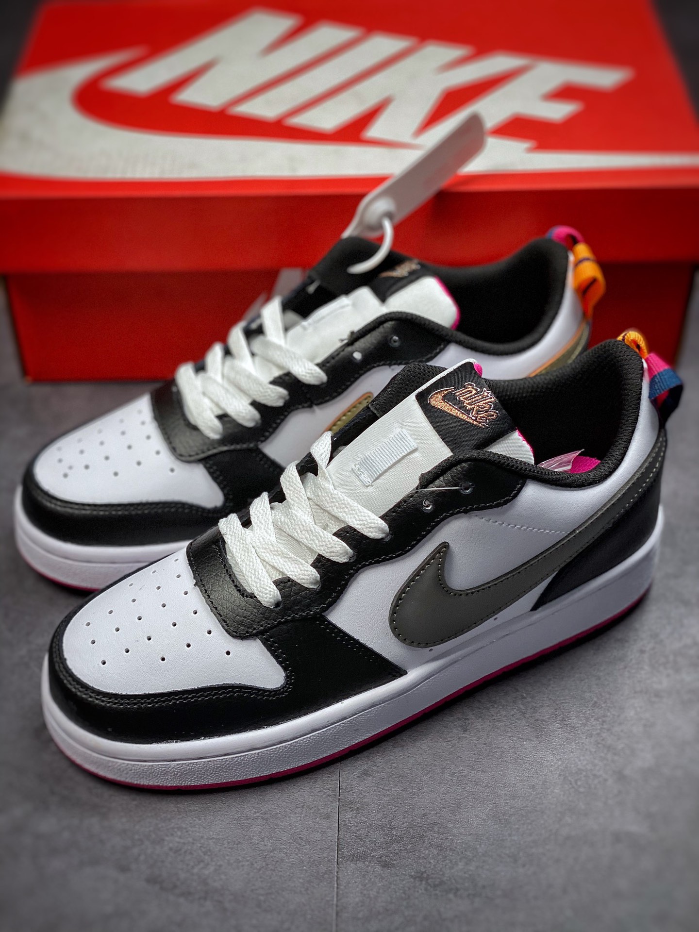 200 Nike Court Borough Low 2 FP（GS） 独家全头层版本 DJ0040-100