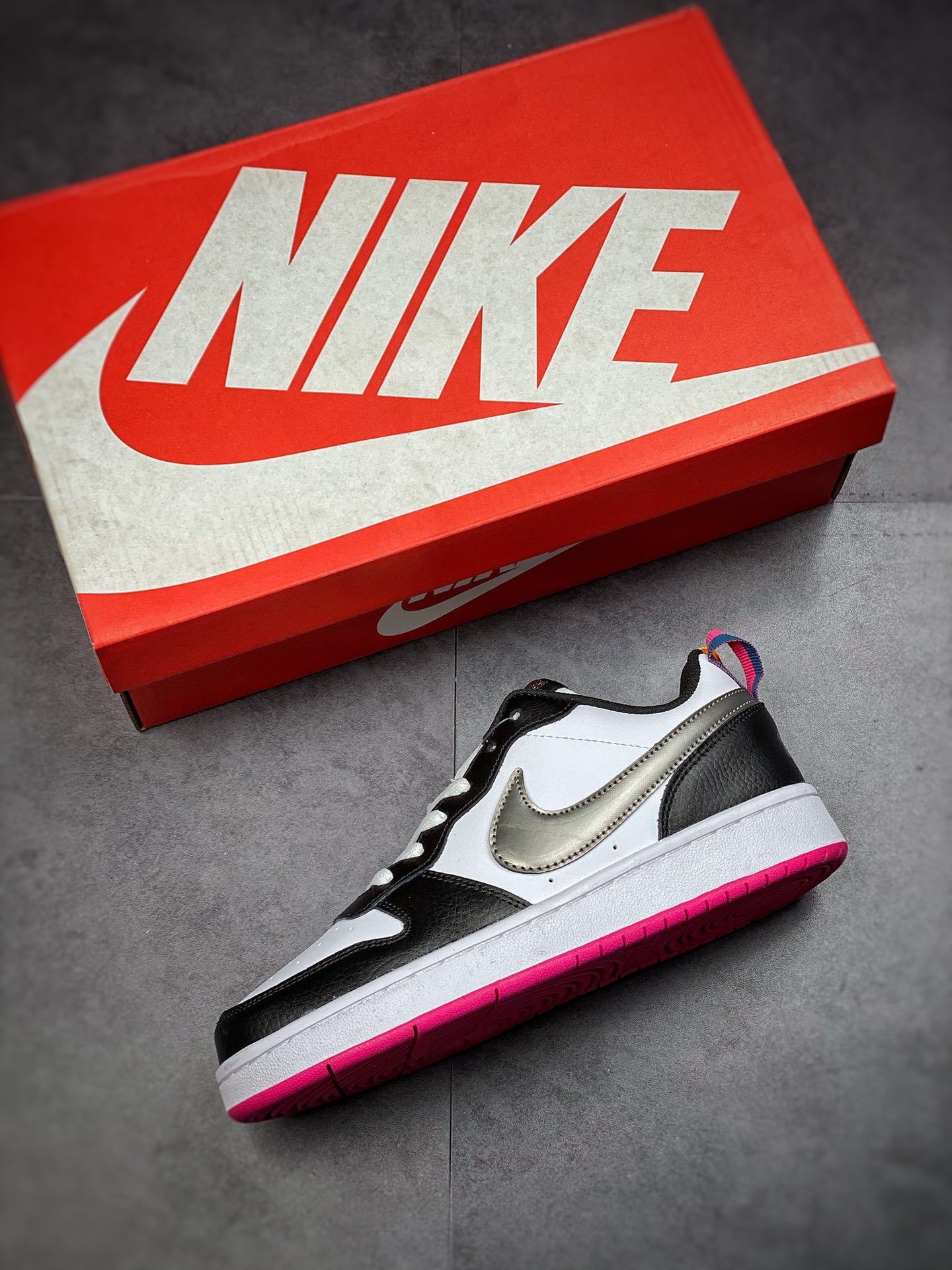 200 Nike Court Borough Low 2 FP（GS） 独家全头层版本 DJ0040-100