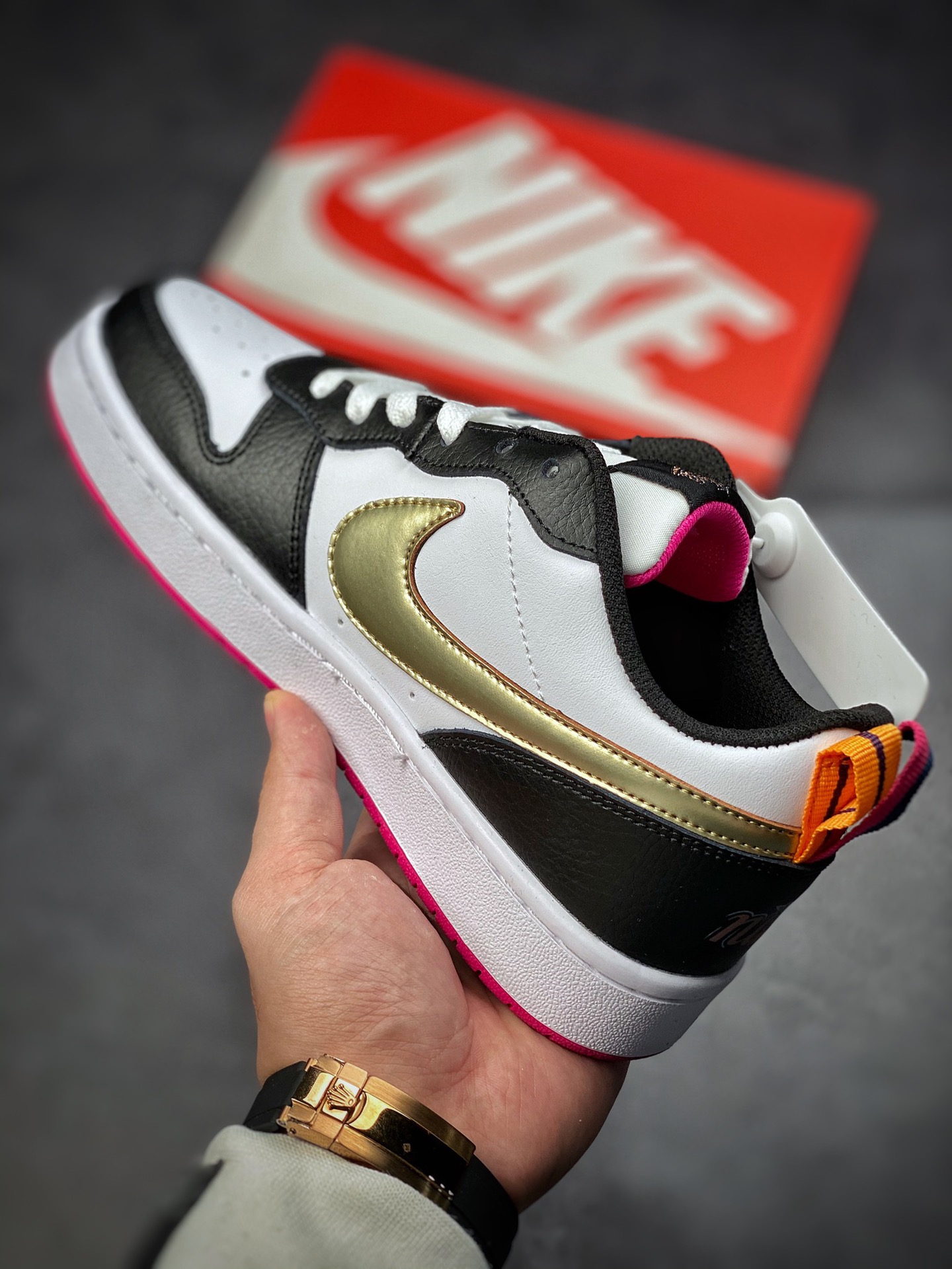 200 Nike Court Borough Low 2 FP（GS） 独家全头层版本 DJ0040-100