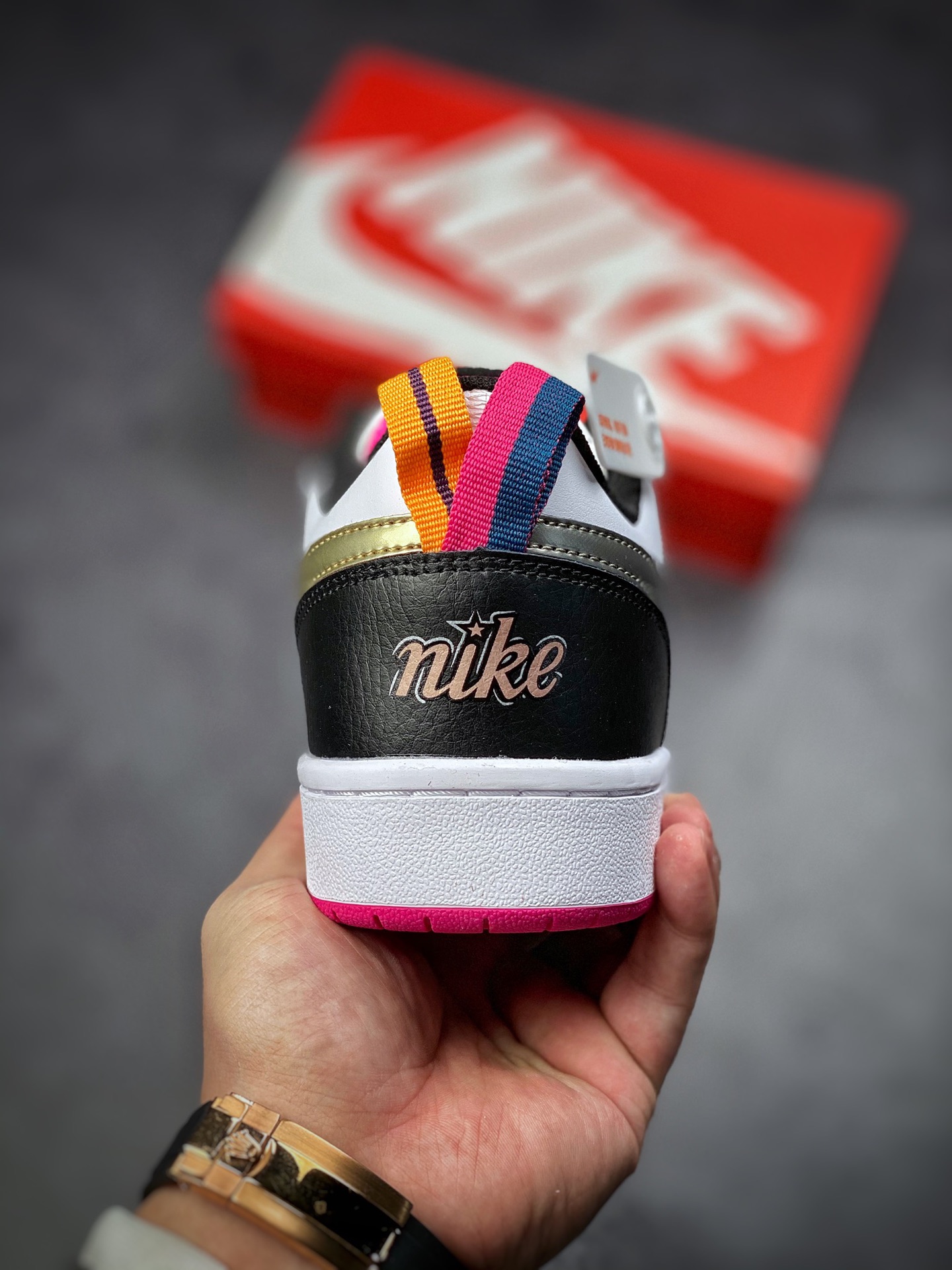 200 Nike Court Borough Low 2 FP（GS） 独家全头层版本 DJ0040-100