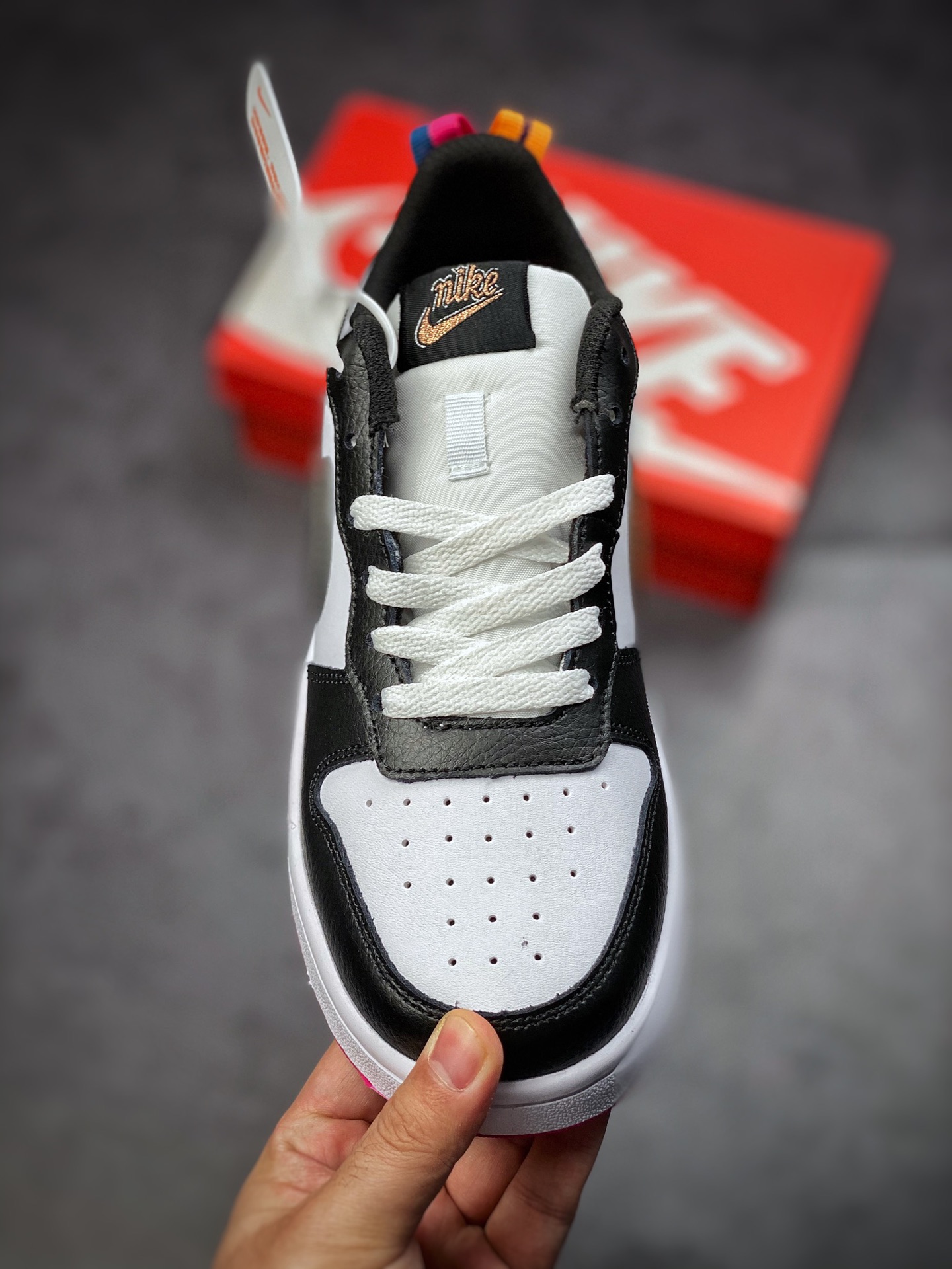 200 Nike Court Borough Low 2 FP（GS） 独家全头层版本 DJ0040-100