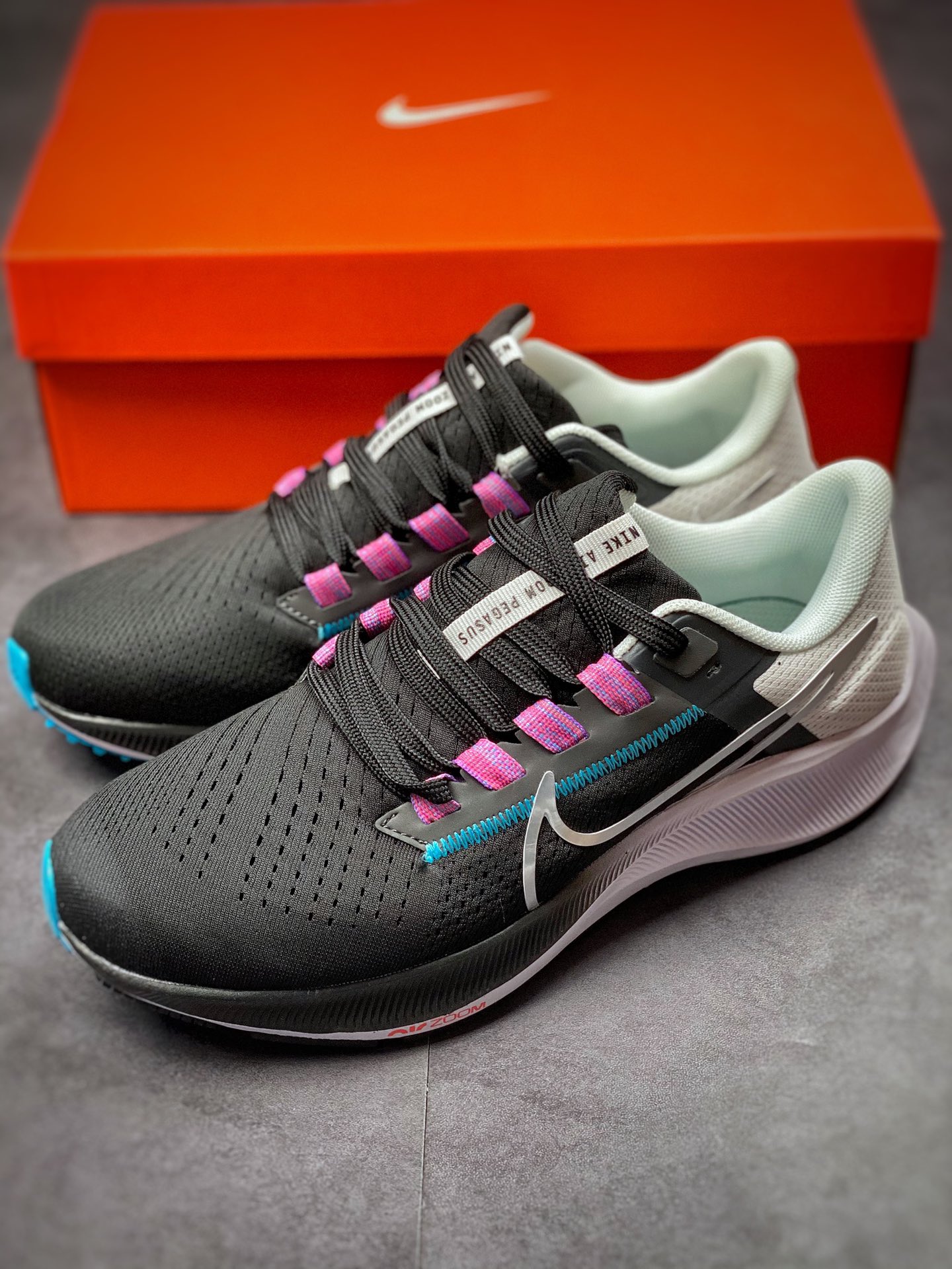 170 耐克Nike Zoom Pegasus 38代 飞马涡轮增压马拉松慢跑鞋