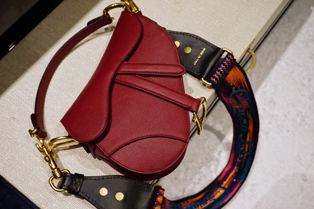 Dior Saddle Saddle Bags Red