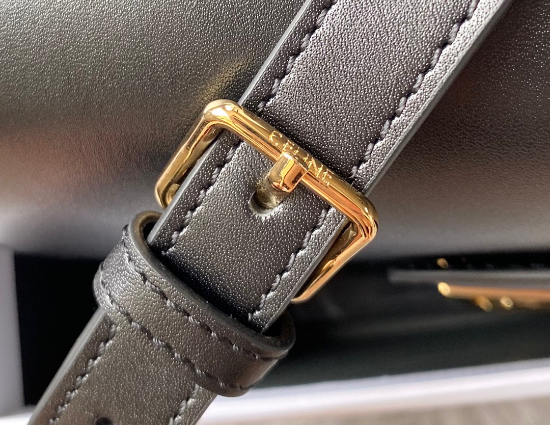 CELINE赛琳进口小牛皮Sulhy Box 马鞍包