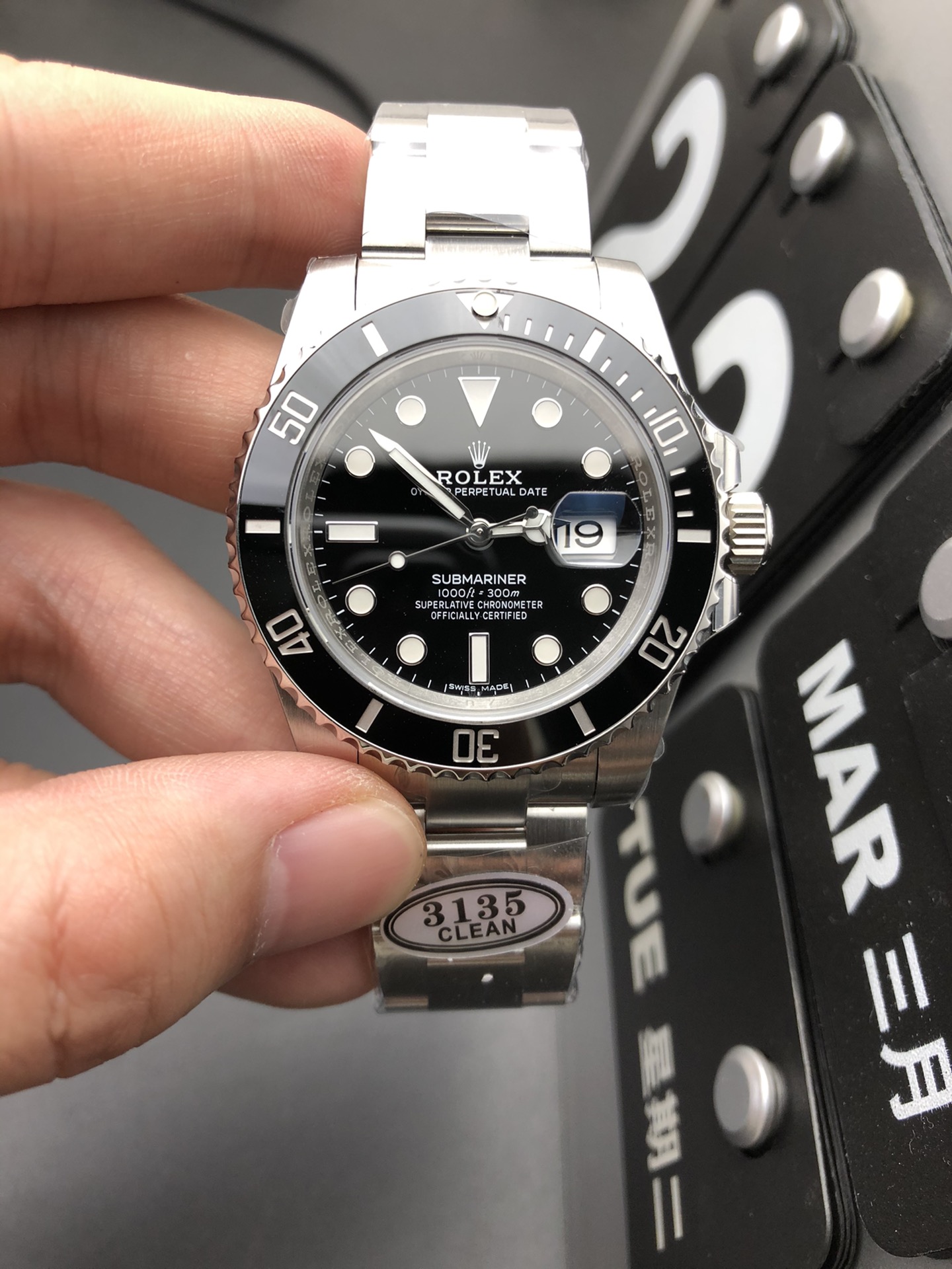 Rolex 3135黑鬼