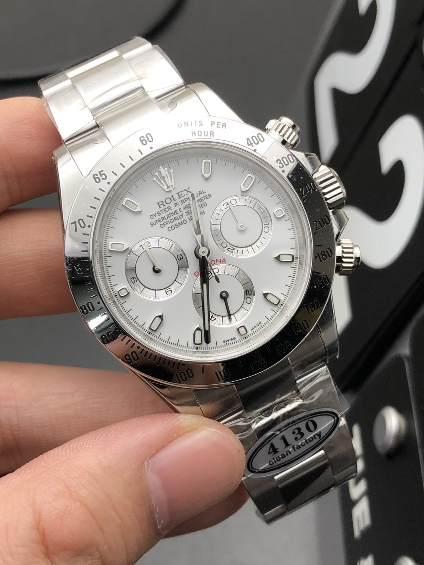Rolex 白钢迪