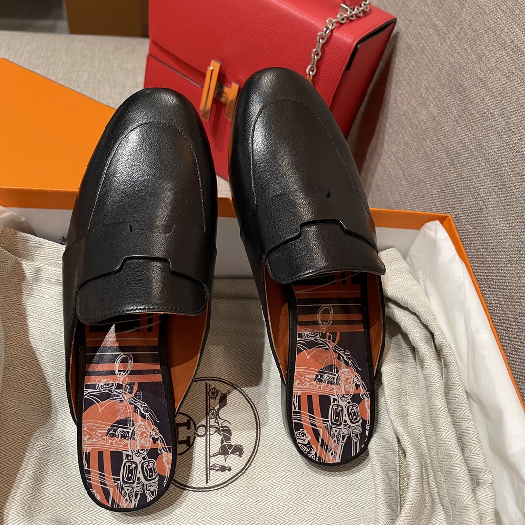 HERMES 爱马仕   2022最新乐福鞋半拖Catena穆勒鞋
