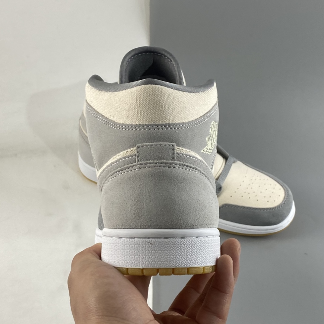 P260  Air Jordan 1 Mid AJ1 乔1 中帮百搭休闲运动板鞋 DN4281-100