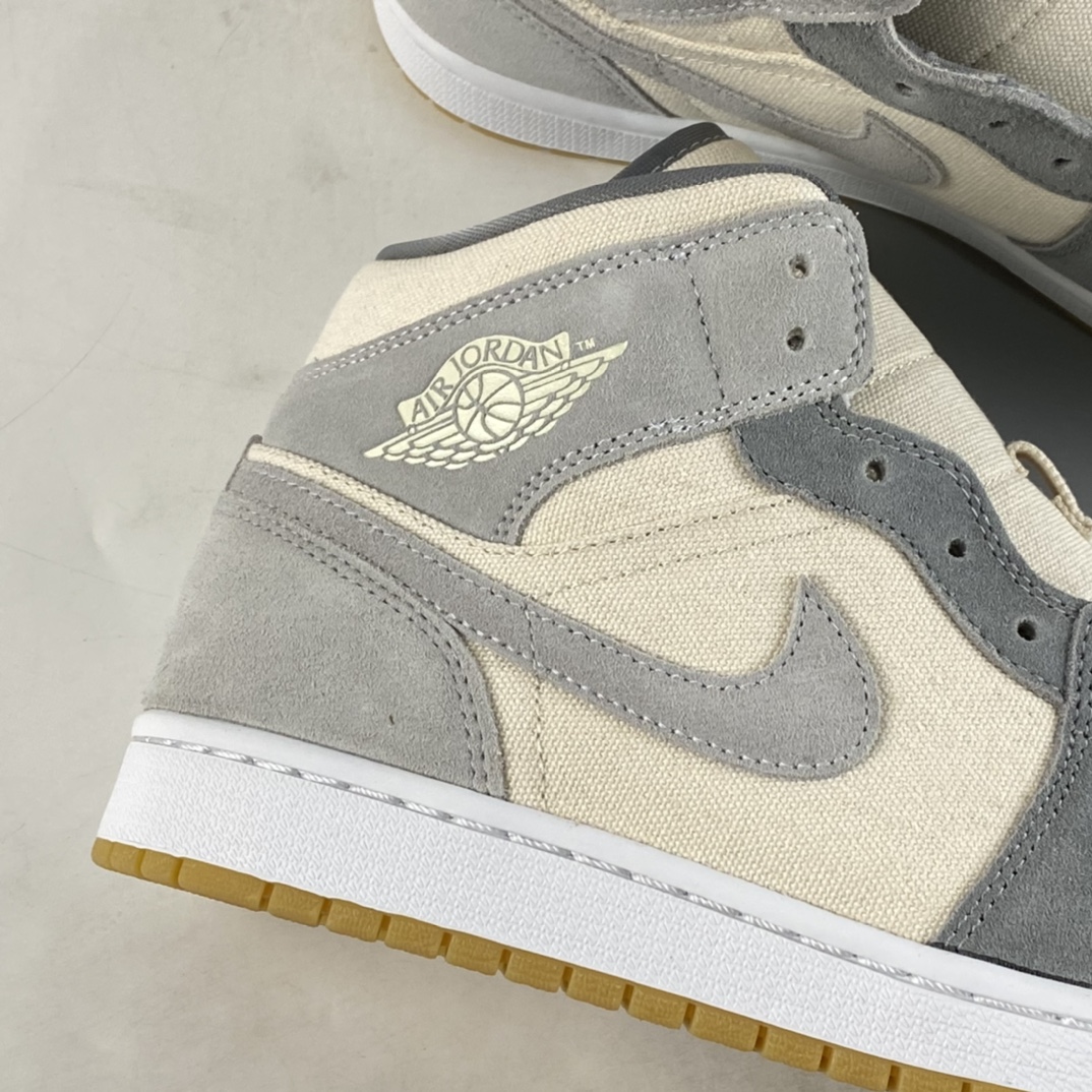 P260  Air Jordan 1 Mid AJ1 乔1 中帮百搭休闲运动板鞋 DN4281-100