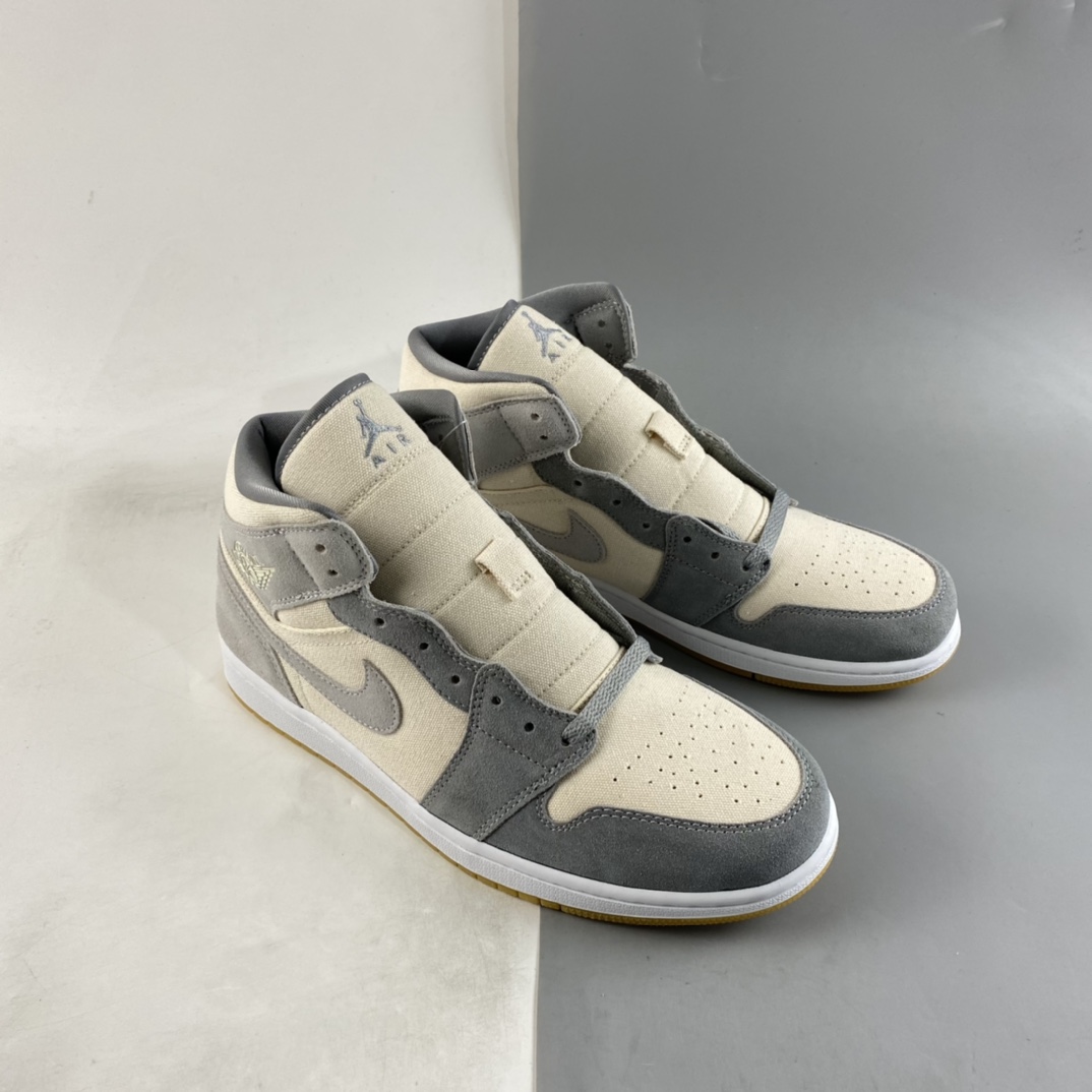 P260  Air Jordan 1 Mid AJ1 乔1 中帮百搭休闲运动板鞋 DN4281-100