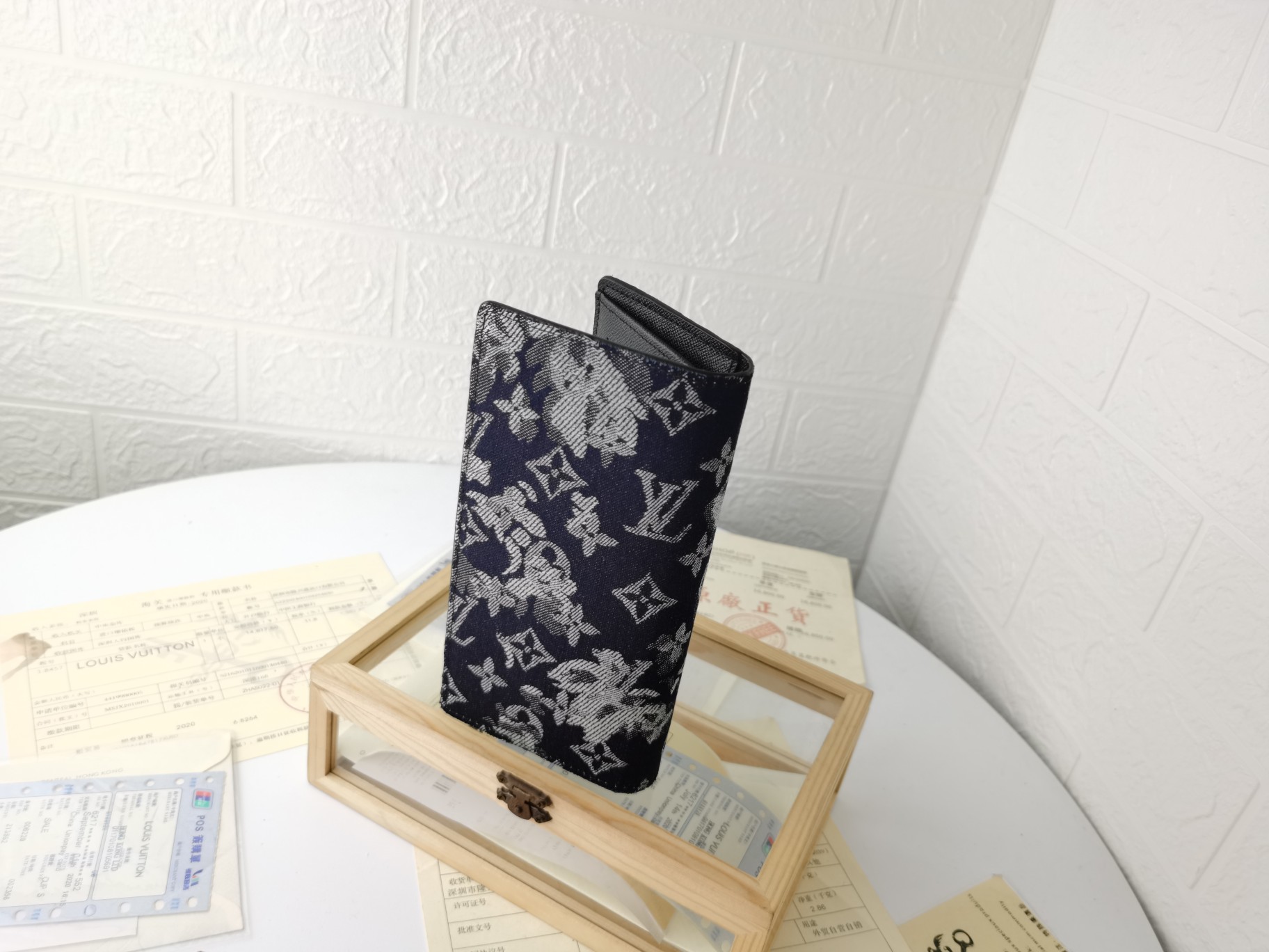 Brazza財布 - 高級Monogram Tapestryデザイン