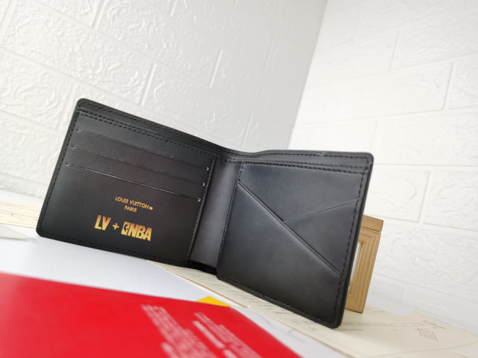 NBA MULTIPLE 財布 モノグラムウォーターカラー ブルー