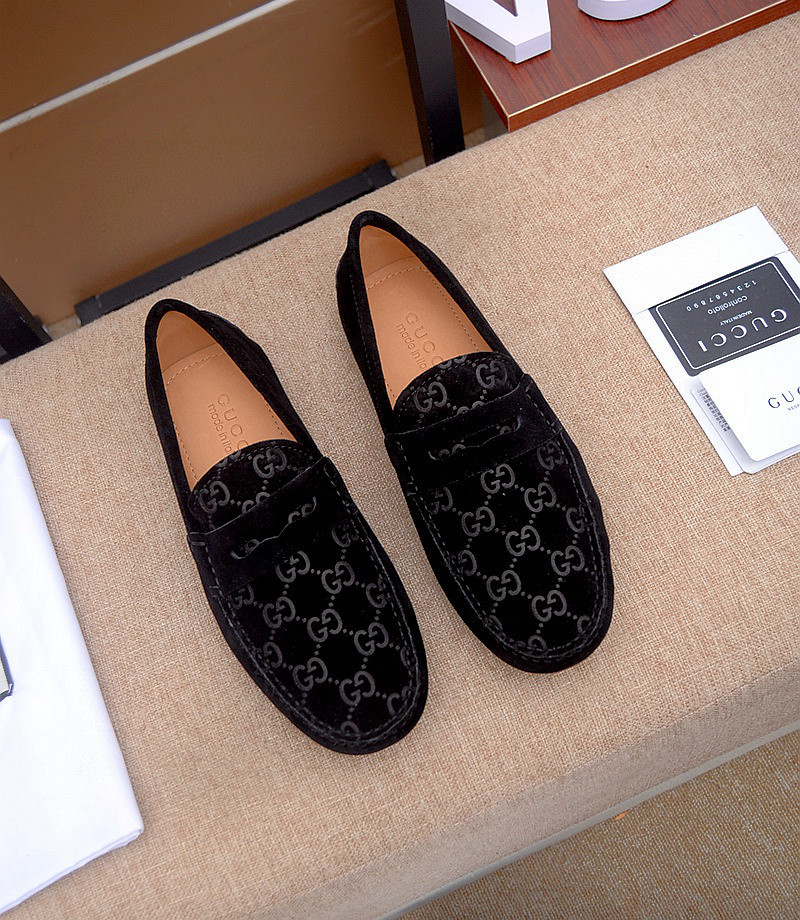 [High-end goods] Product Gucci "Gucci" Doudou shoes [Highest version on the market] Regula