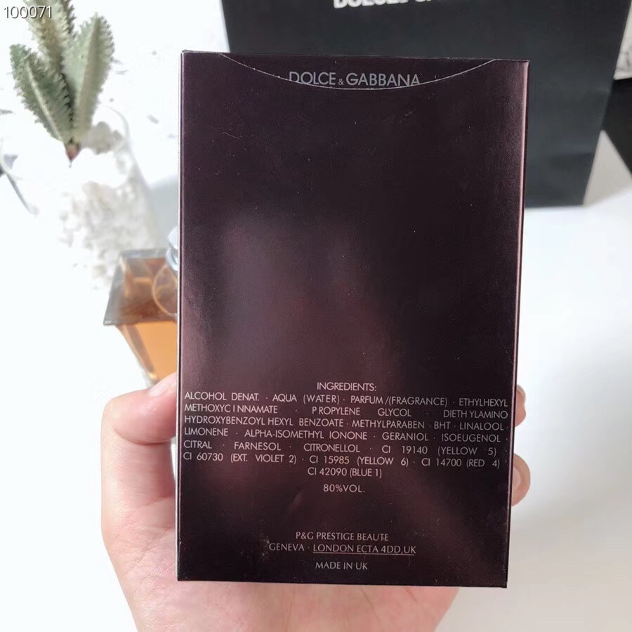 DG杜嘉班纳the one唯我男士淡香水100ml 5