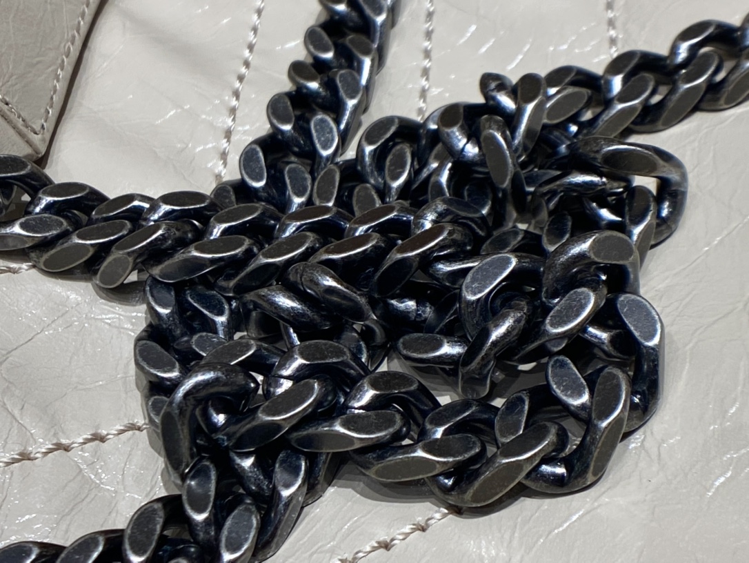 YSL NIKI SHOPPING BAG 33CM 577999奶茶色油蜡牛皮