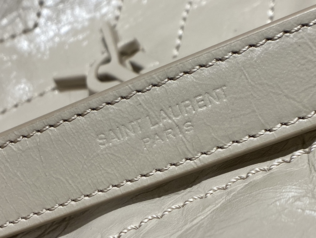 YSL NIKI SHOPPING BAG 33CM 577999奶茶色油蜡牛皮